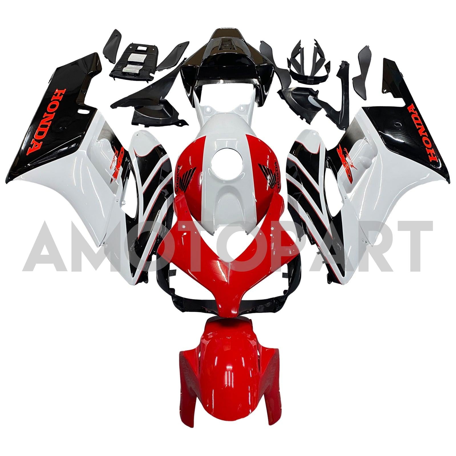 Kapoty amotopart Honda 1000RR 2004-2005 FAILING WHITE RED BLACK CBR Racing Fairing Kit