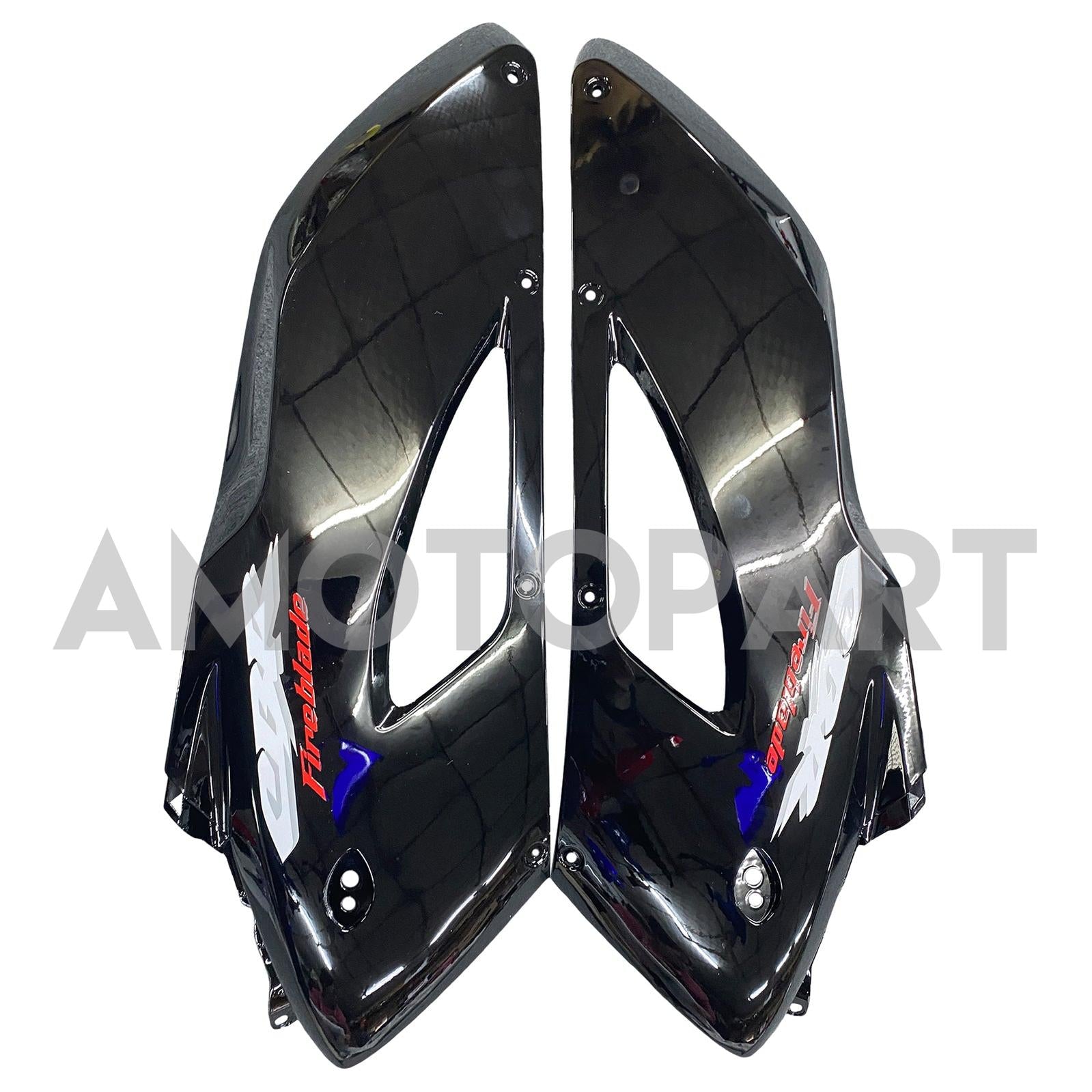Frailiny Amotopart Honda CBR1000RR 2004-2005 Ráding West Racing Black Fairing Kit
