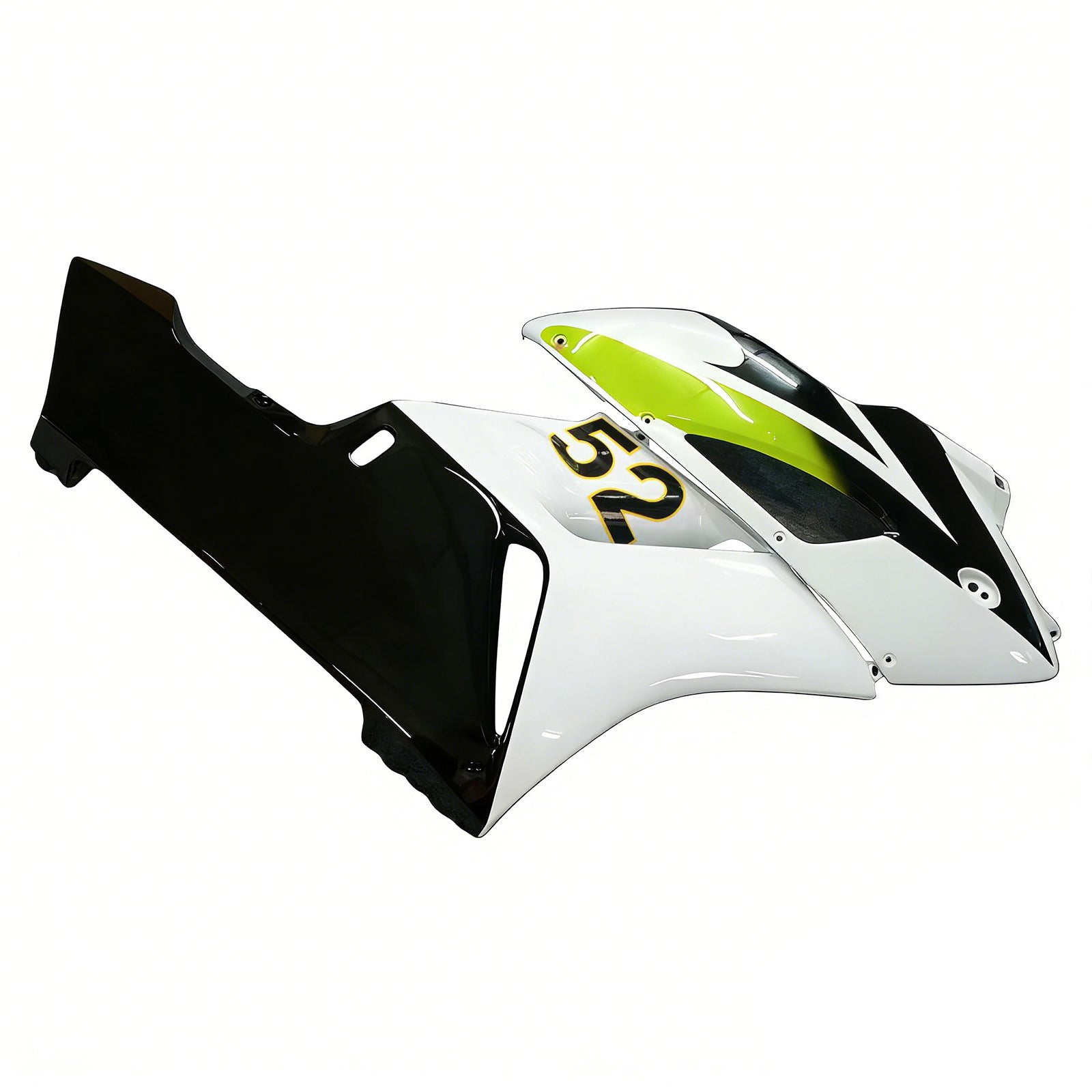 Fairings Amotopart Honda CBR1000RR 2004-2005 FAIRING BLANC NOIR HANNSPREE RACING KIT