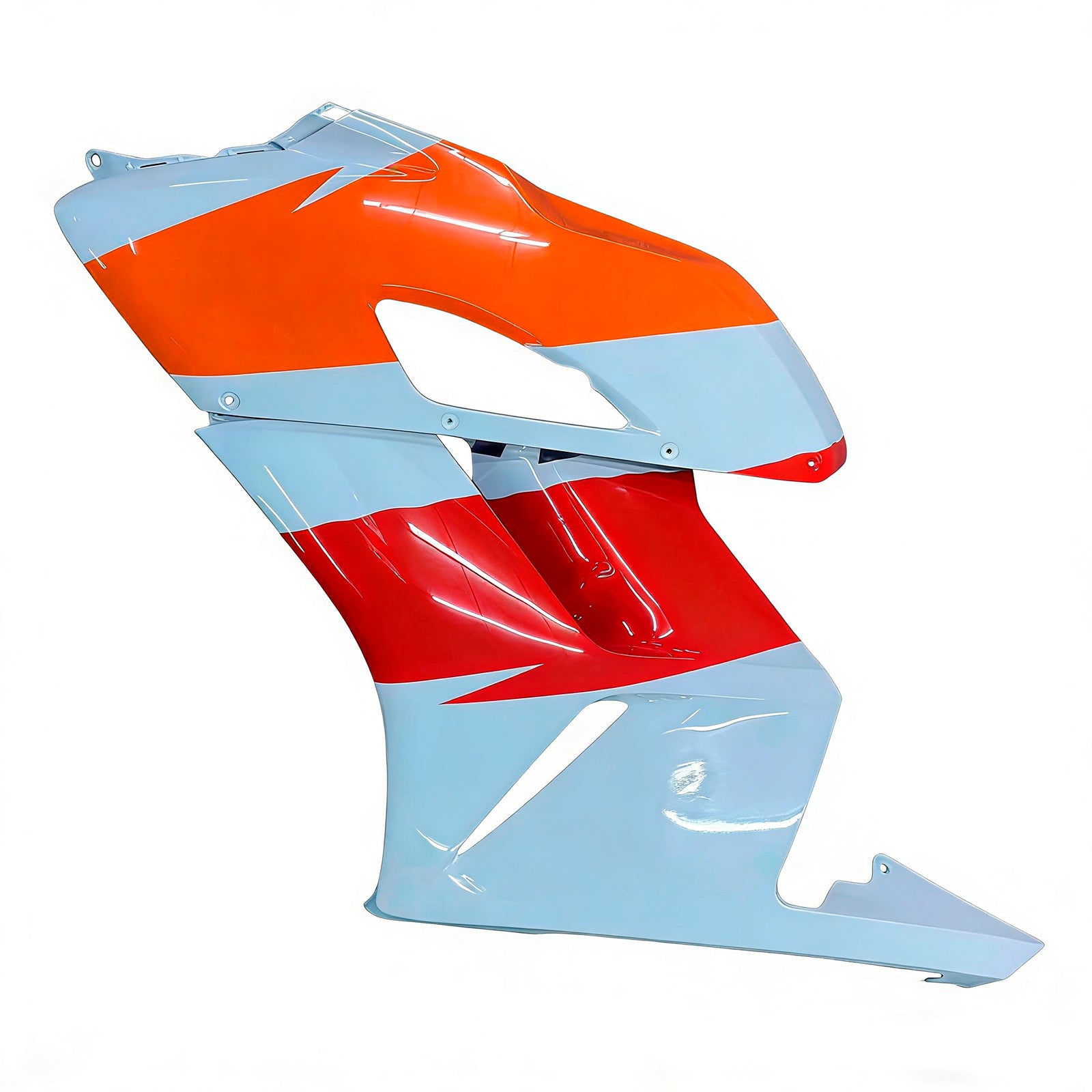 Amotopart Fairings Honda CBR1000RR 2004-2005 Fairing White Orange Repsol Racing Fairing Kit