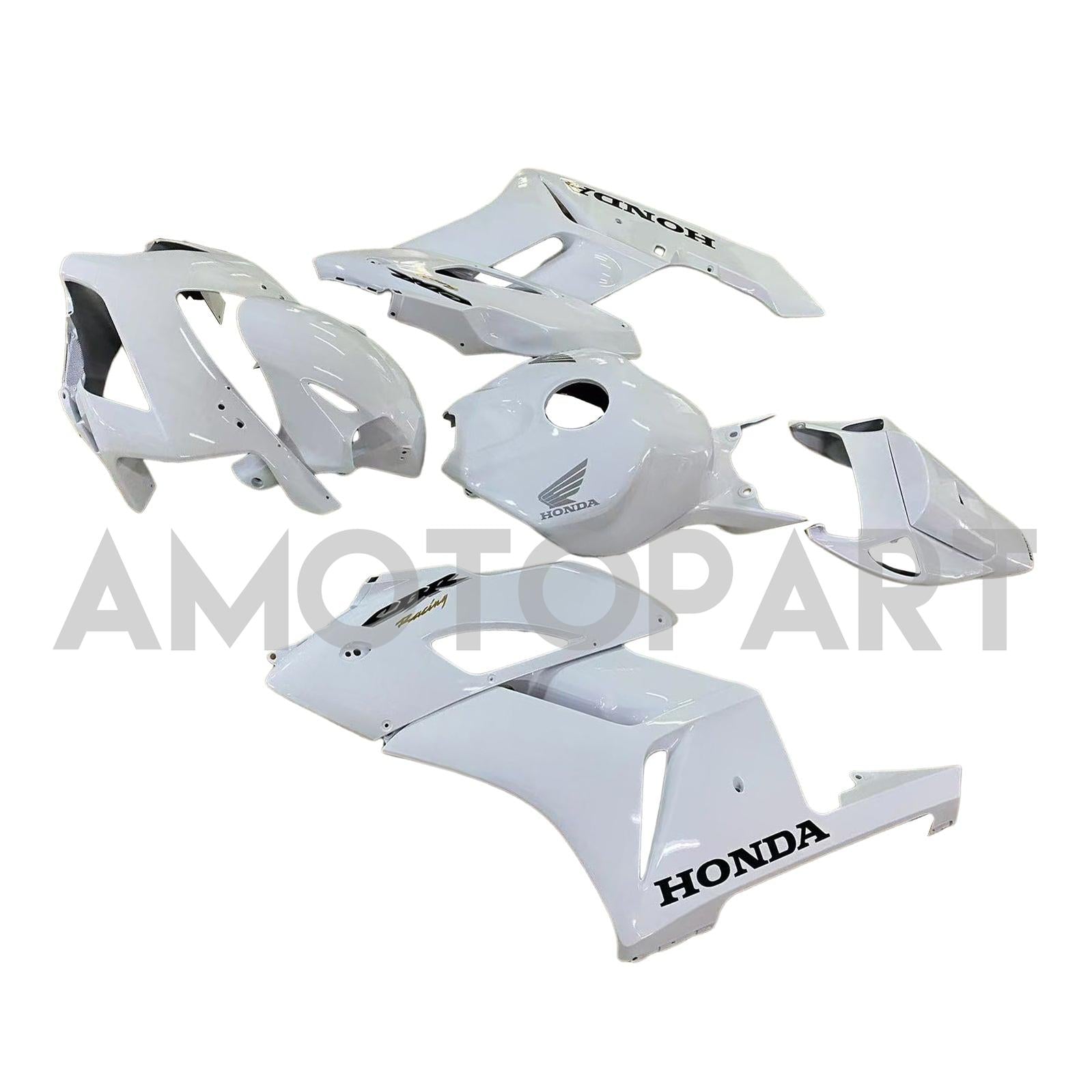 Amotopart 2004-2005 Honda CBR1000RR Fairing White Kit