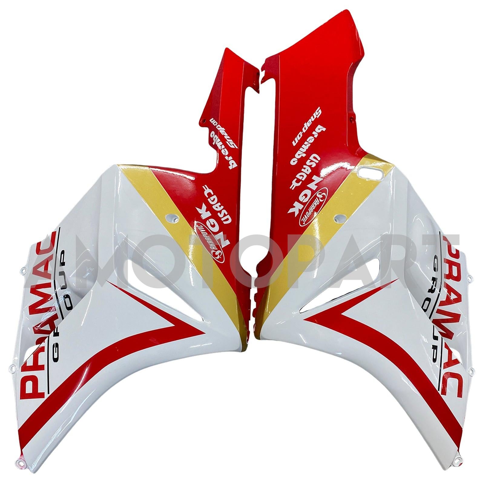 Amotopart-kuipen CBR1000RR 2004-2005 Fairing White Red Honda Racing Fairing Kit