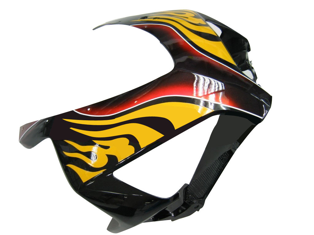 Amotopart Fairings Honda CBR1000RR 2004-2005 Fairing Flame Shark Racing Black & Red Fairing Kit
