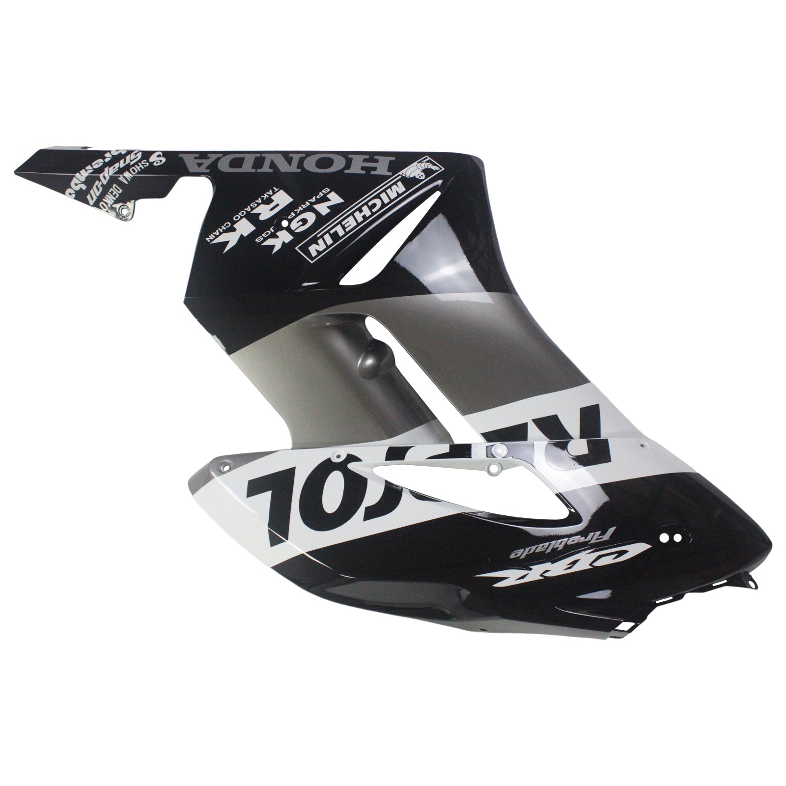 Amotopart Fairings Honda CBR1000RR 2004-2005 Fairing Repsol Racing Black Silver Fairing Kit