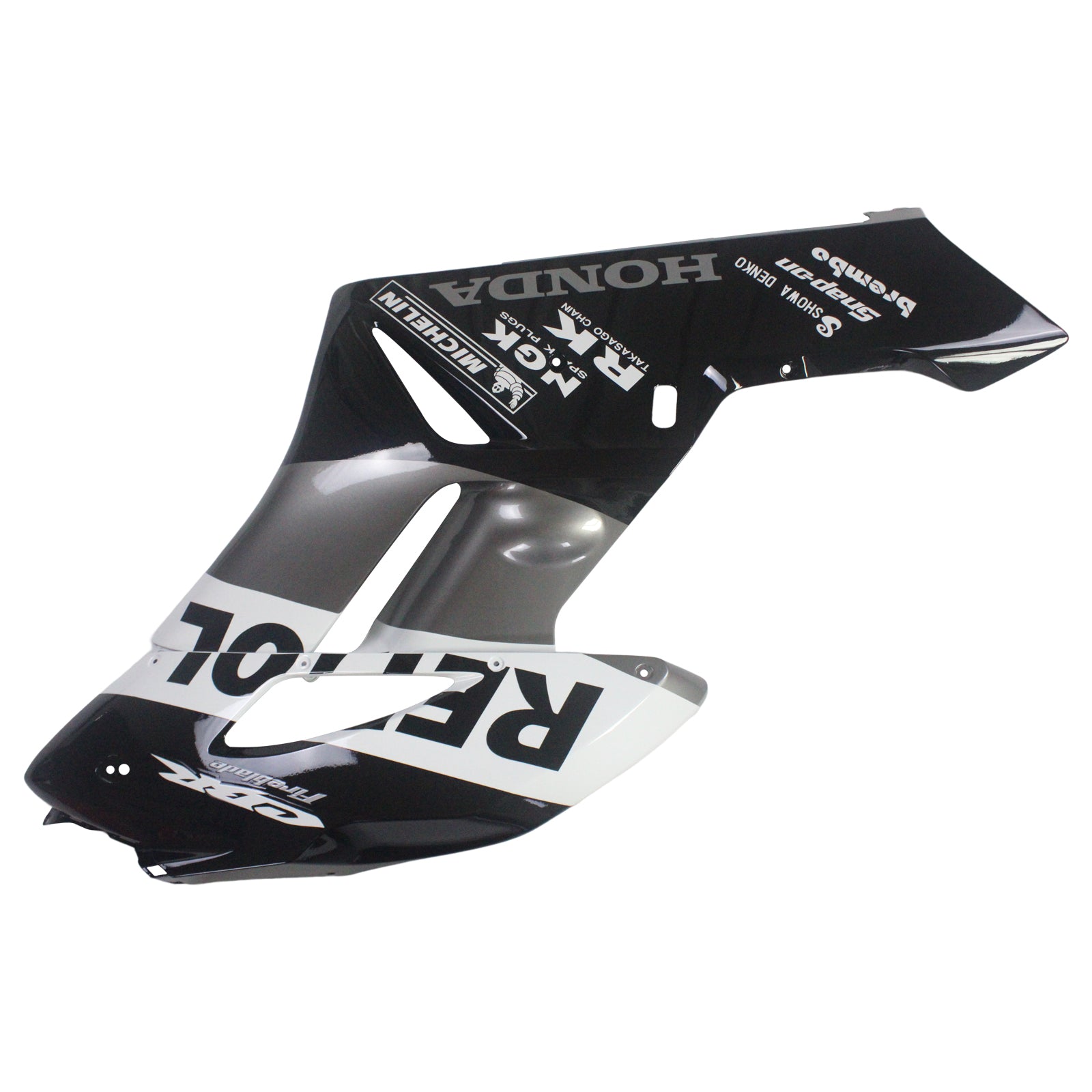 Amotopart Fairings Honda CBR1000RR 2004-2005 Fairing Repsol Racing Black Silver Fairing Kit