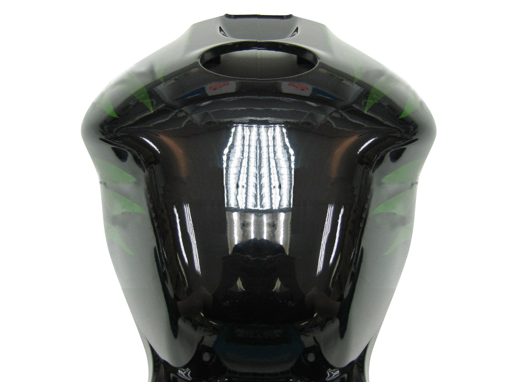 Amotopart Fairings Honda CBR1000RR 2004-2005 Fairing Flame Racing Black & Green Fairing Kit