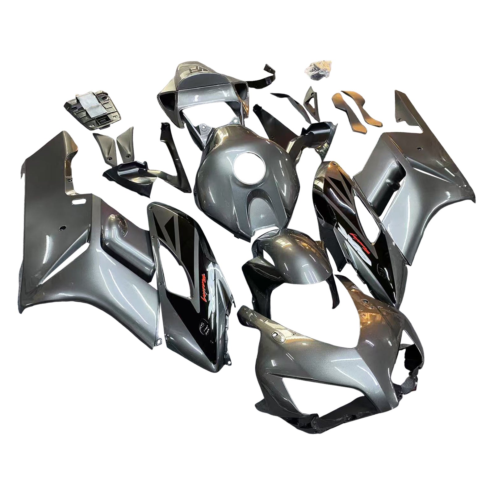 Amotopart 2004-2005 Honda CBR1000RR Grey Fairing Kit