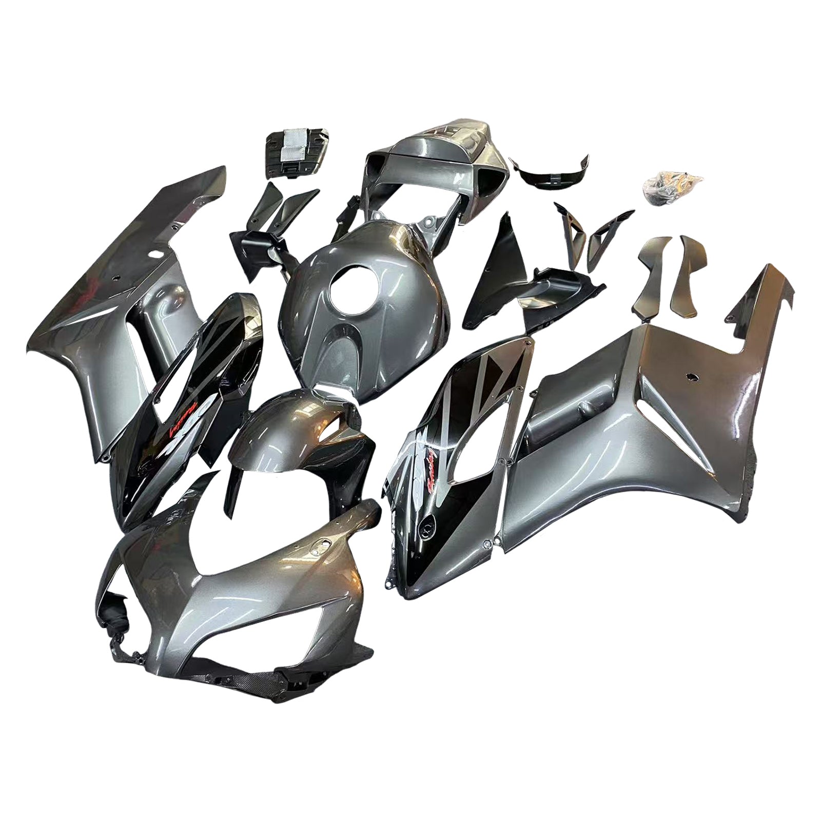 Amotopart 2004-2005 Honda CBR1000RR Grey Fairing Kit