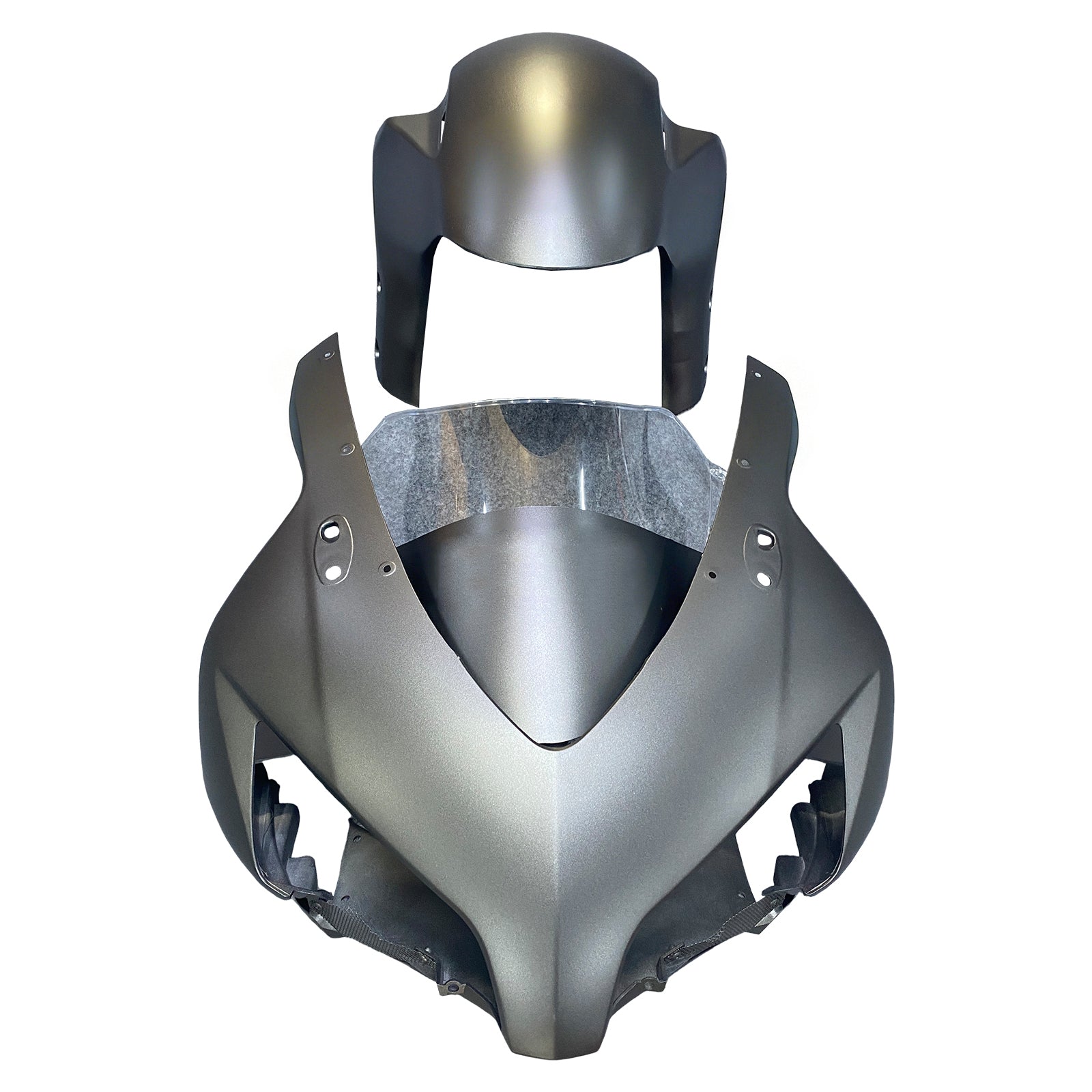 Amotopart 2004-2005 Honda CBR1000RR Silver Black Fairing Kit