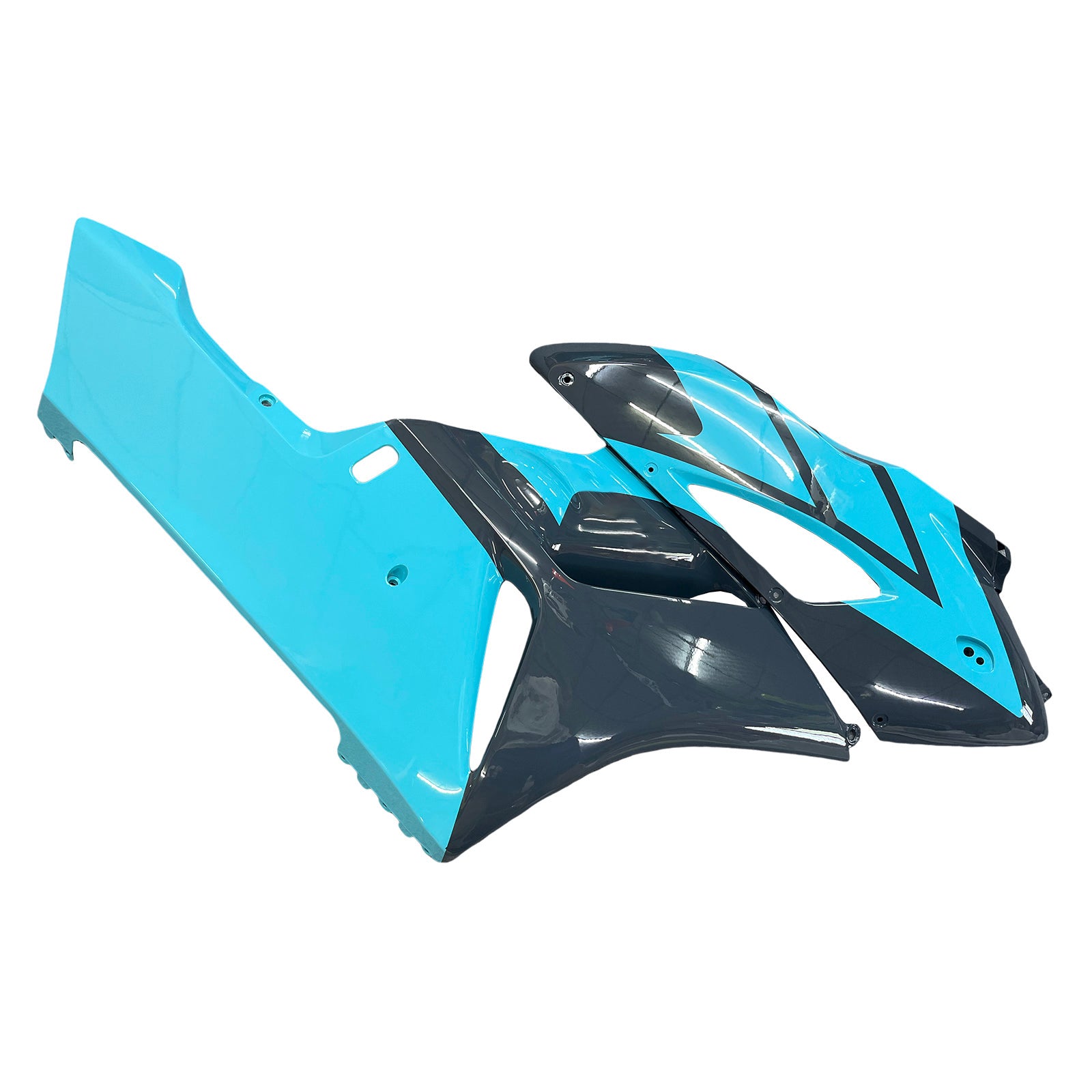 Amotopart 2004-2005 Honda CBR1000RR Light Blue Black Fairing Kit