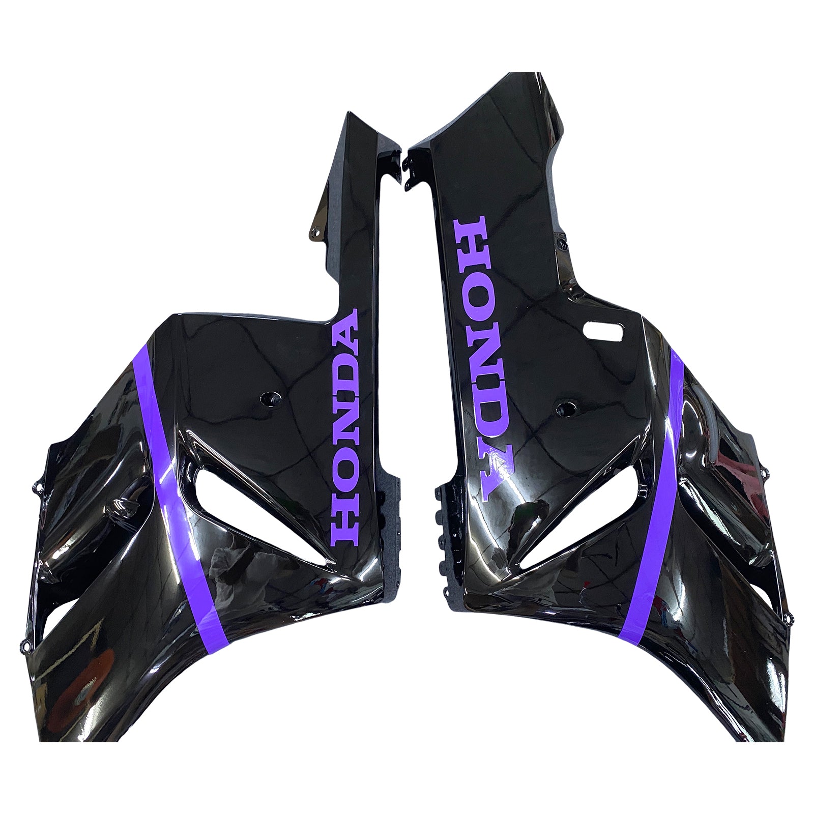 Amotopart Honda CBR1000RR 2004-2005 Noir&Kit de carénage bleu