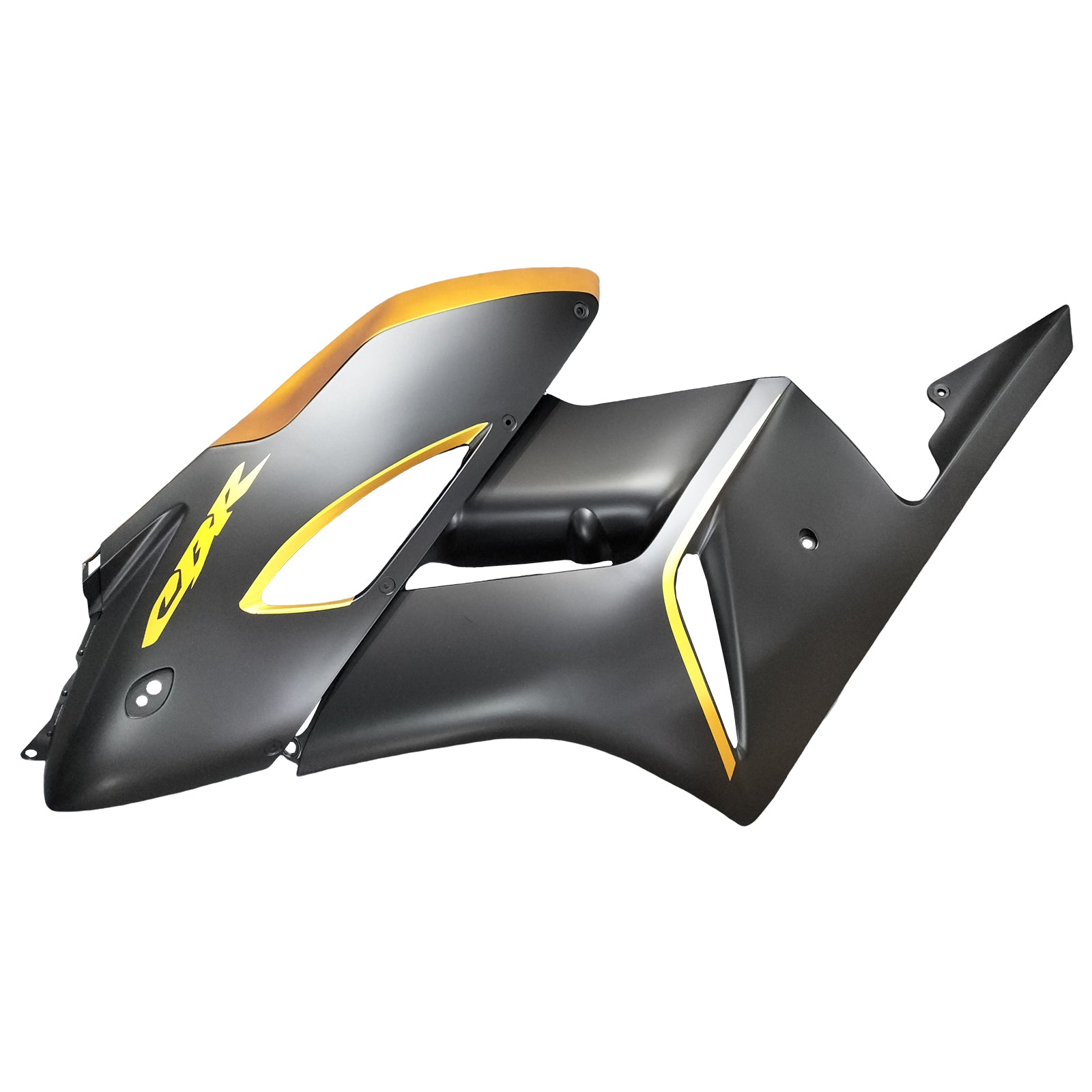 AMOTOPT 2004-2005 HONDA CBR1000RR BLACK MATTE BLACK & GOLD KIT