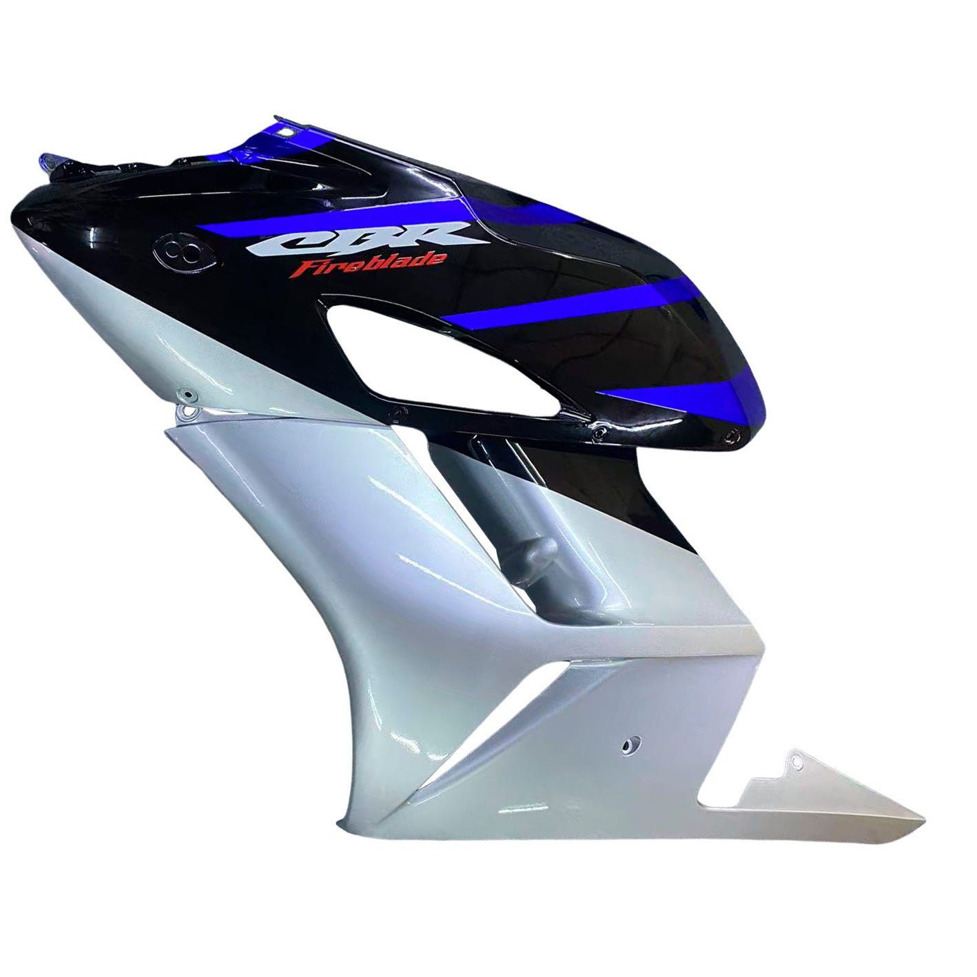 Amotopart 2004-2005 Honda CBR1000RR Bleu&Kit de carénage argenté