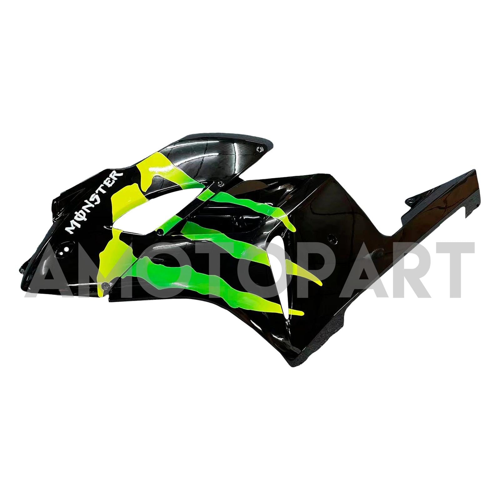Amotopart 2004-2005 Honda CBR1000RR Black with Monster Logo Fairing Kit