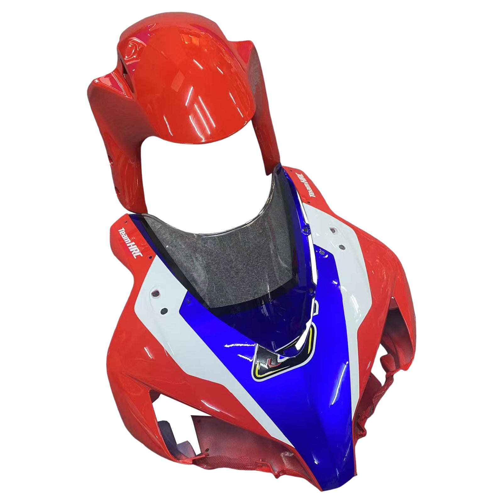 Amotopart 2004-2005 Honda CBR1000RR Red Blue Style 2 Fairing Kit