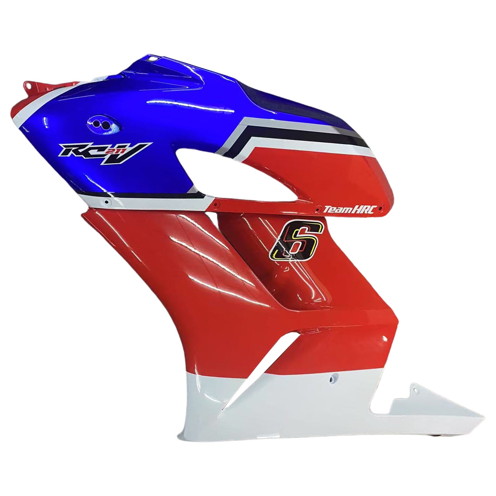 Amotopart 2004-2005 Honda CBR1000RR Red Blue Style 2 Fairing Kit