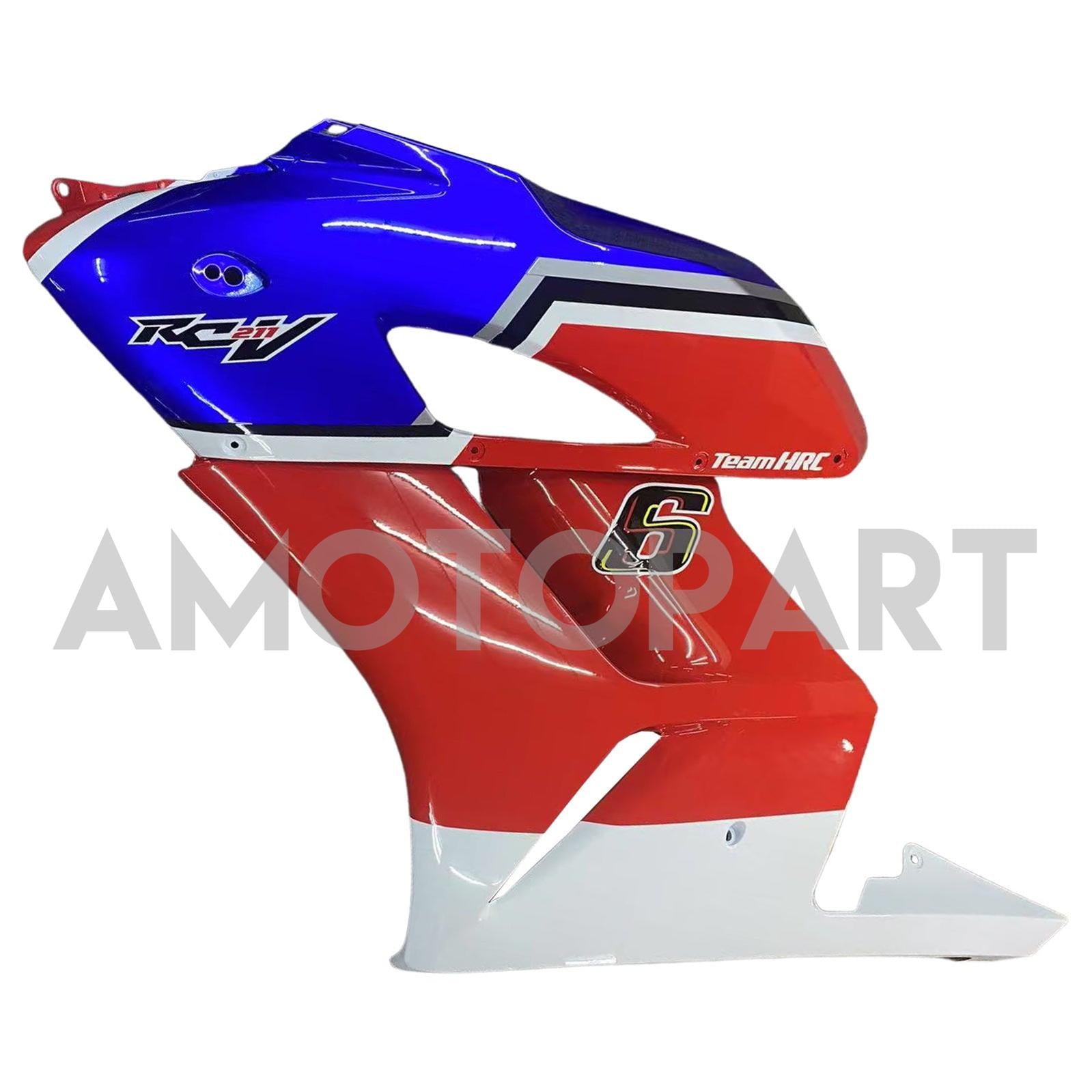 Amotopart 2004-2005 ホンダ CBR1000RR レッド ブルー スタイル 2 フェアリングキット