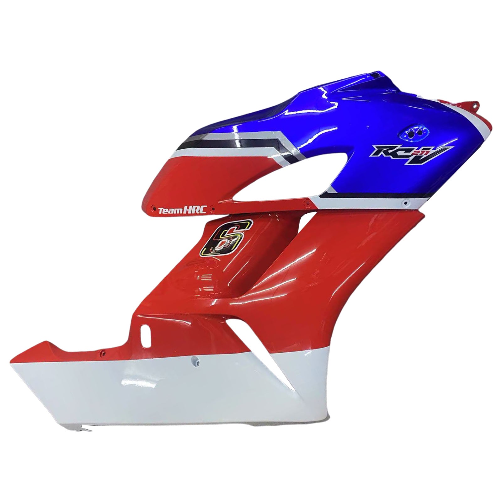 Amotopart 2004-2005 Honda CBR1000RR Red Blue Style 2 Fairing Kit