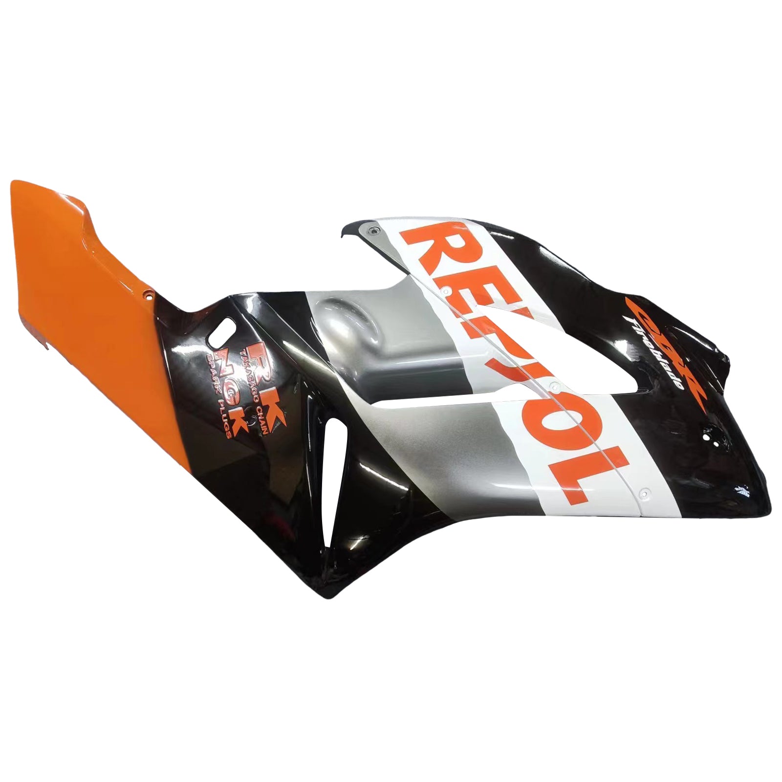 Amotopart 2004-2005 Honda CBR1000RR Orange&Grauer Repjol Verkleidungssatz
