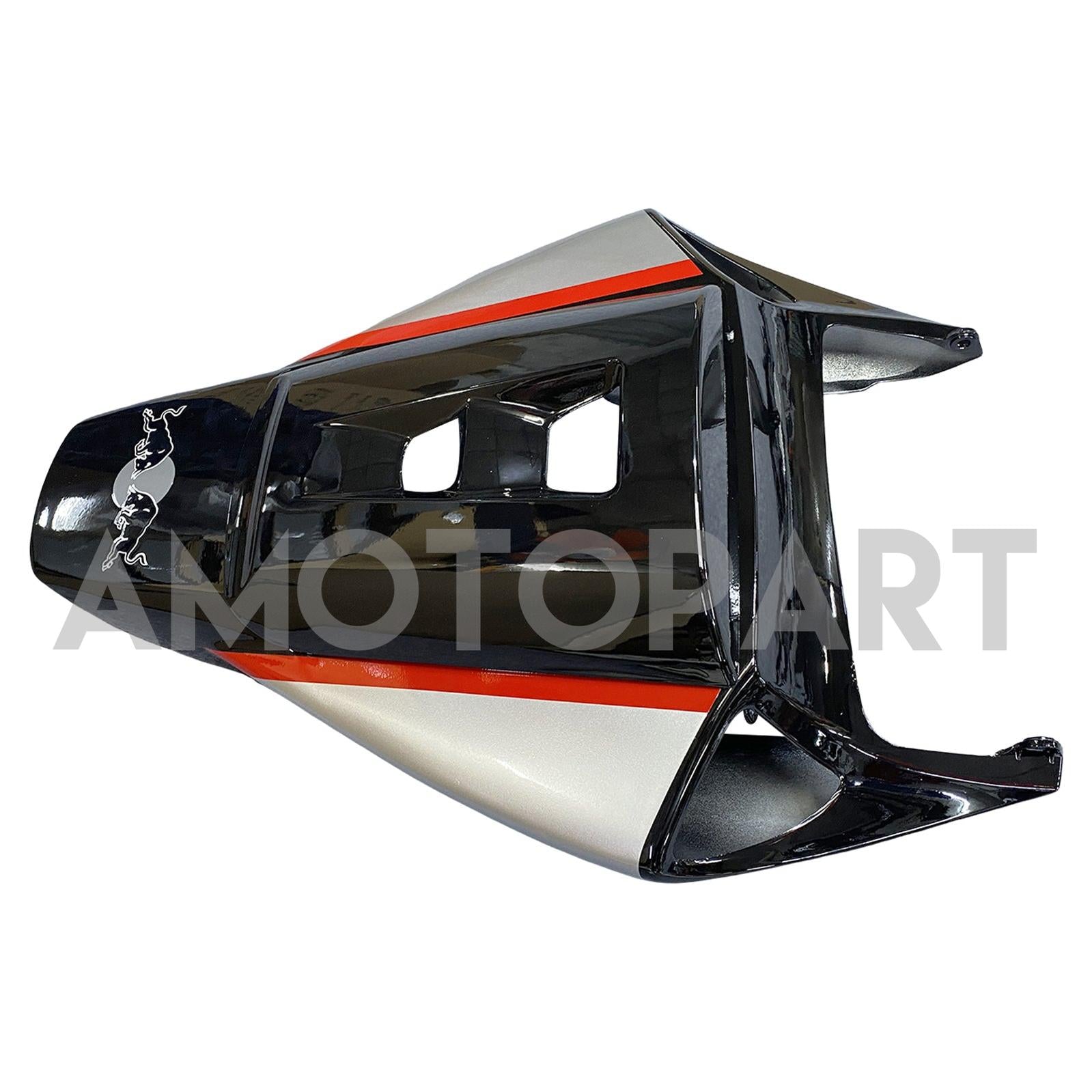 Amotopart 2004-2005 Honda CBR1000RR Black&Silver with Red Stripe Fairing Kit