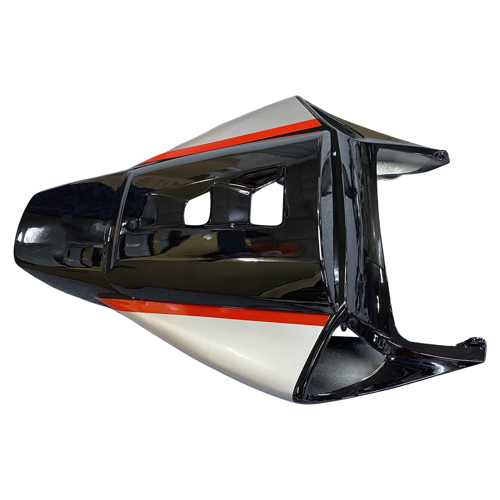 Amotopart 2004-2005 Honda CBR1000RR zwart en zilver met rode streepbeurskit