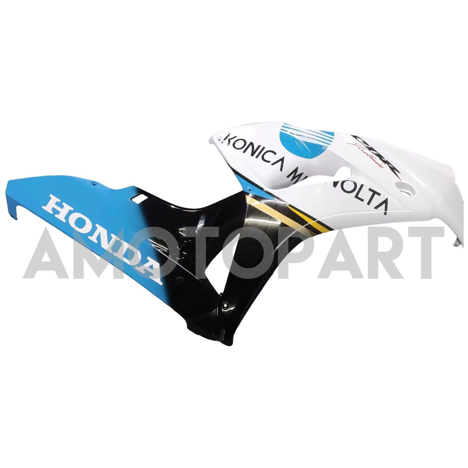 Amotopart Fairings Honda CBR1000RR 2006-2007 Fairing White Konica Minolta Racing Fairing Kit