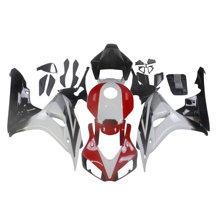 Amotopart Fairings Honda 1000RR 2006-2007 Fairing White Red Black CBR Racing Fairing Kit