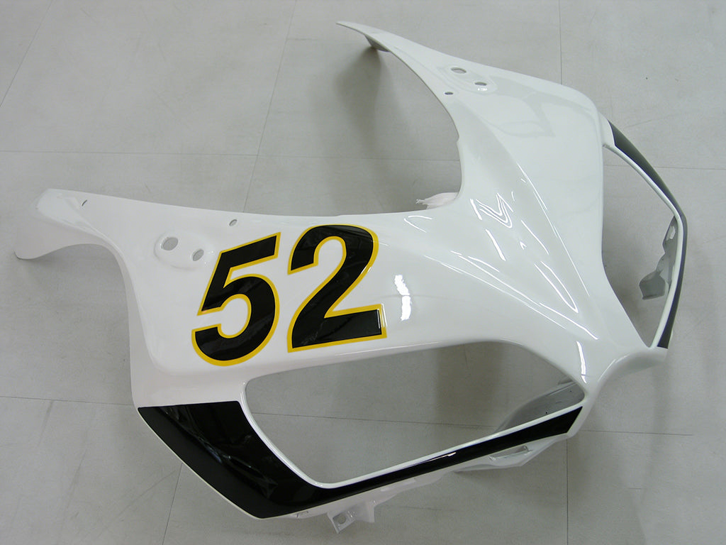 Amotopart Fairings Honda CBR1000RR 2006-2007 Fairing White No.52 Hannspree Racing Fairing Kit