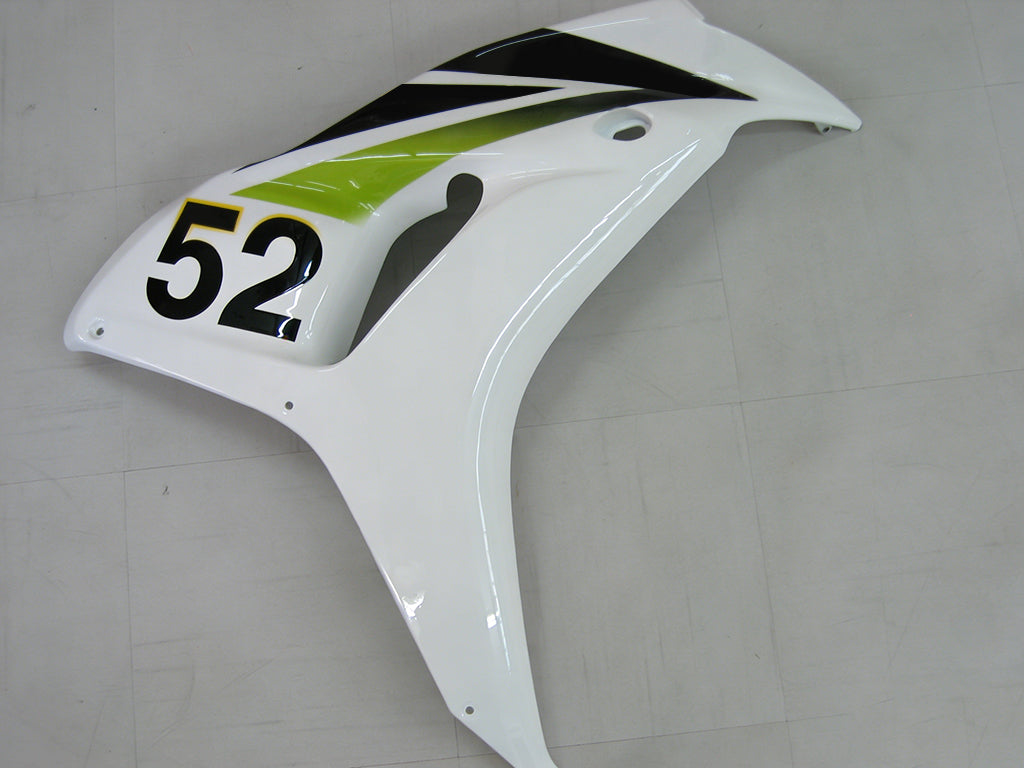 Amotopart Fairings Honda CBR1000RR 2006-2007 Fairing White No.52 Hannspree Racing Fairing Kit