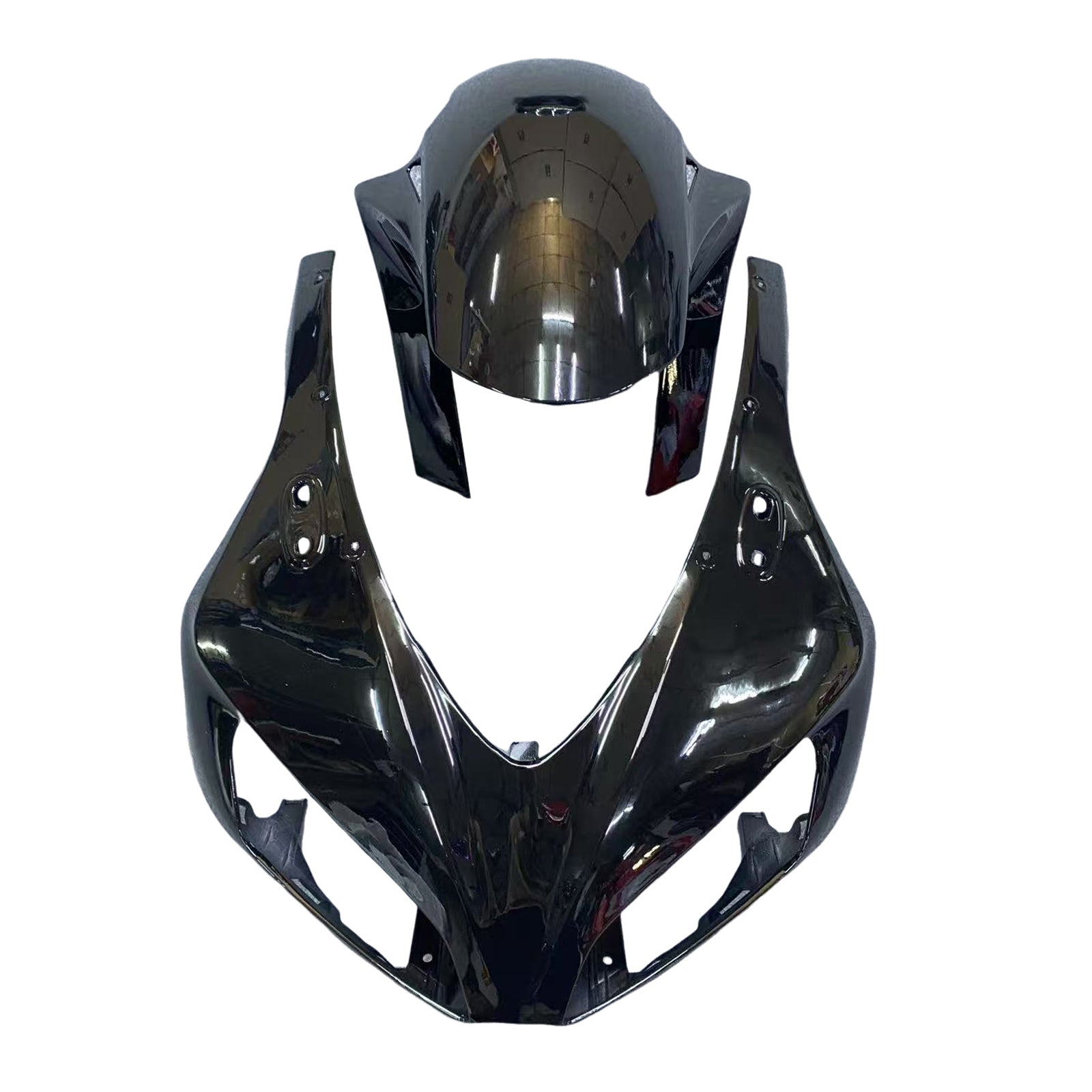 Amotopart 2006-2007 Honda CBR1000RR Fairing Black & Grey Kit