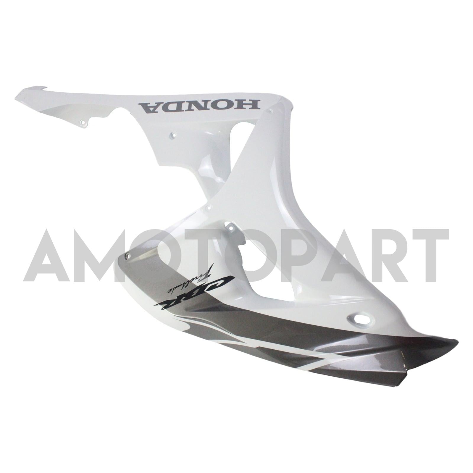 Kapoty Amotopart Honda CBR1000RR 2006-2007 FAILING WHITE & SILBER CBR Racing Fairing Kit