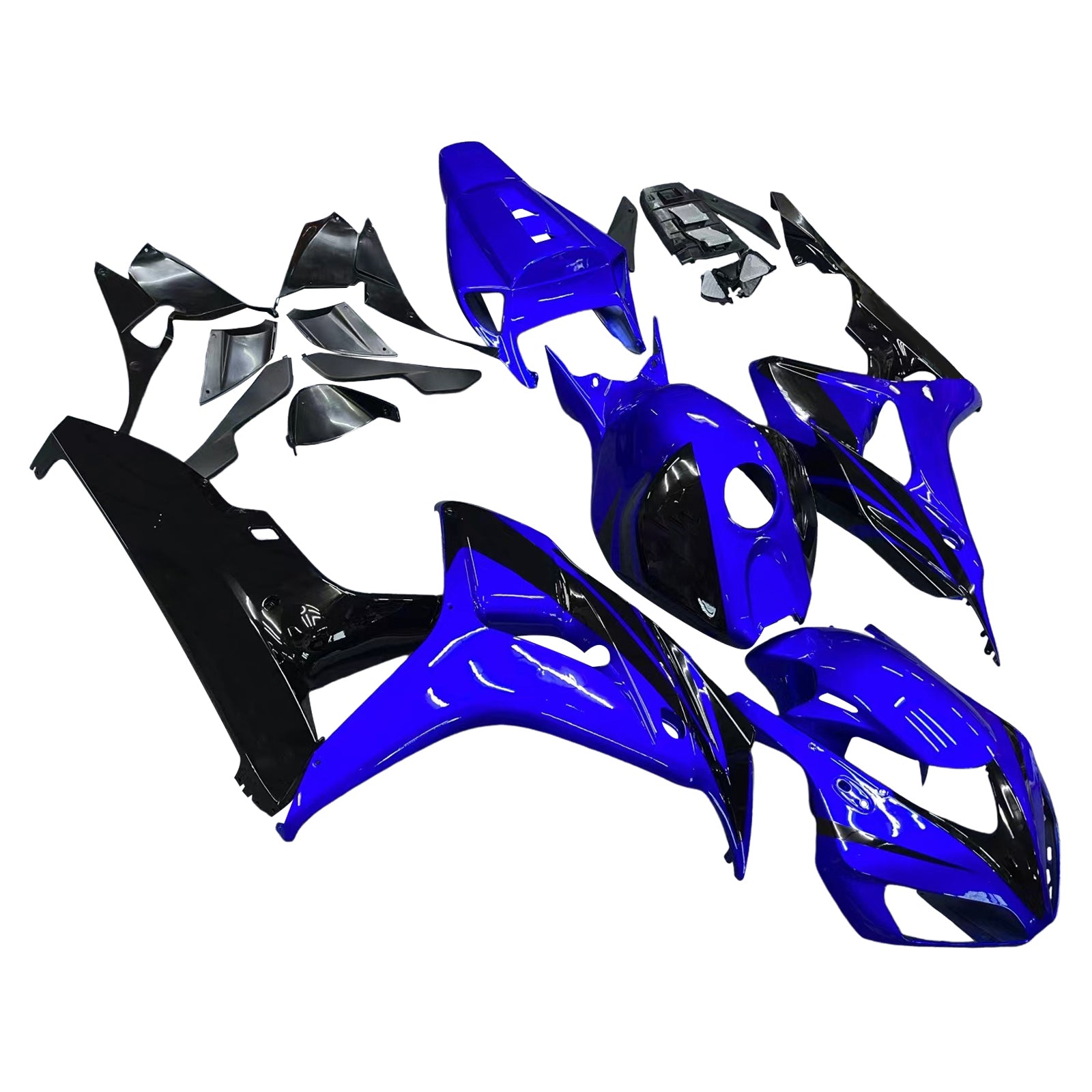 Amotopart Fairings Honda 1000RR 2006-2007 Fairing CBR Racing Blue & Black Fairing Kit