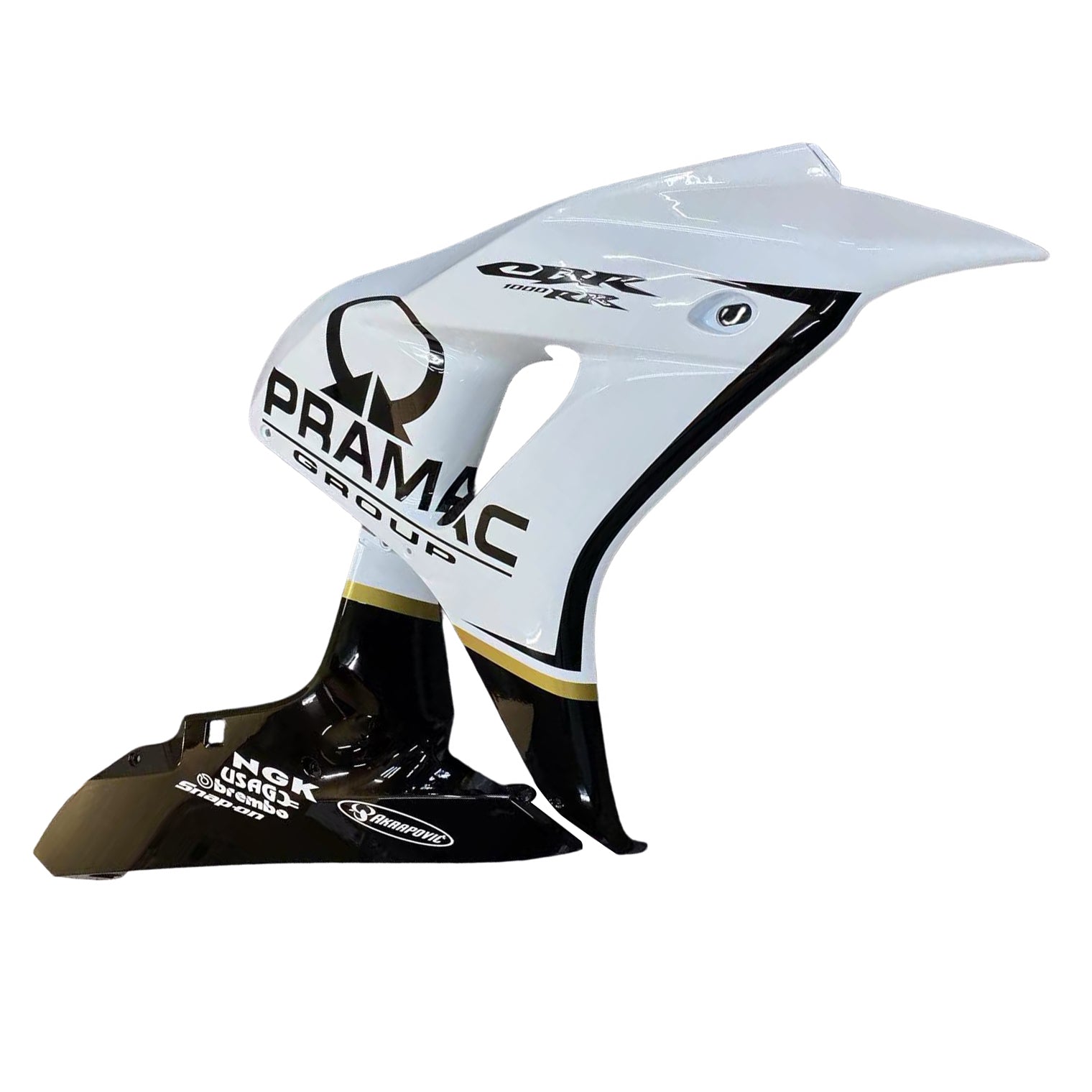Amotopart Fairings Honda 1000RR 2006-2007 Fairing White & Black CBR Racing Fairing Kit