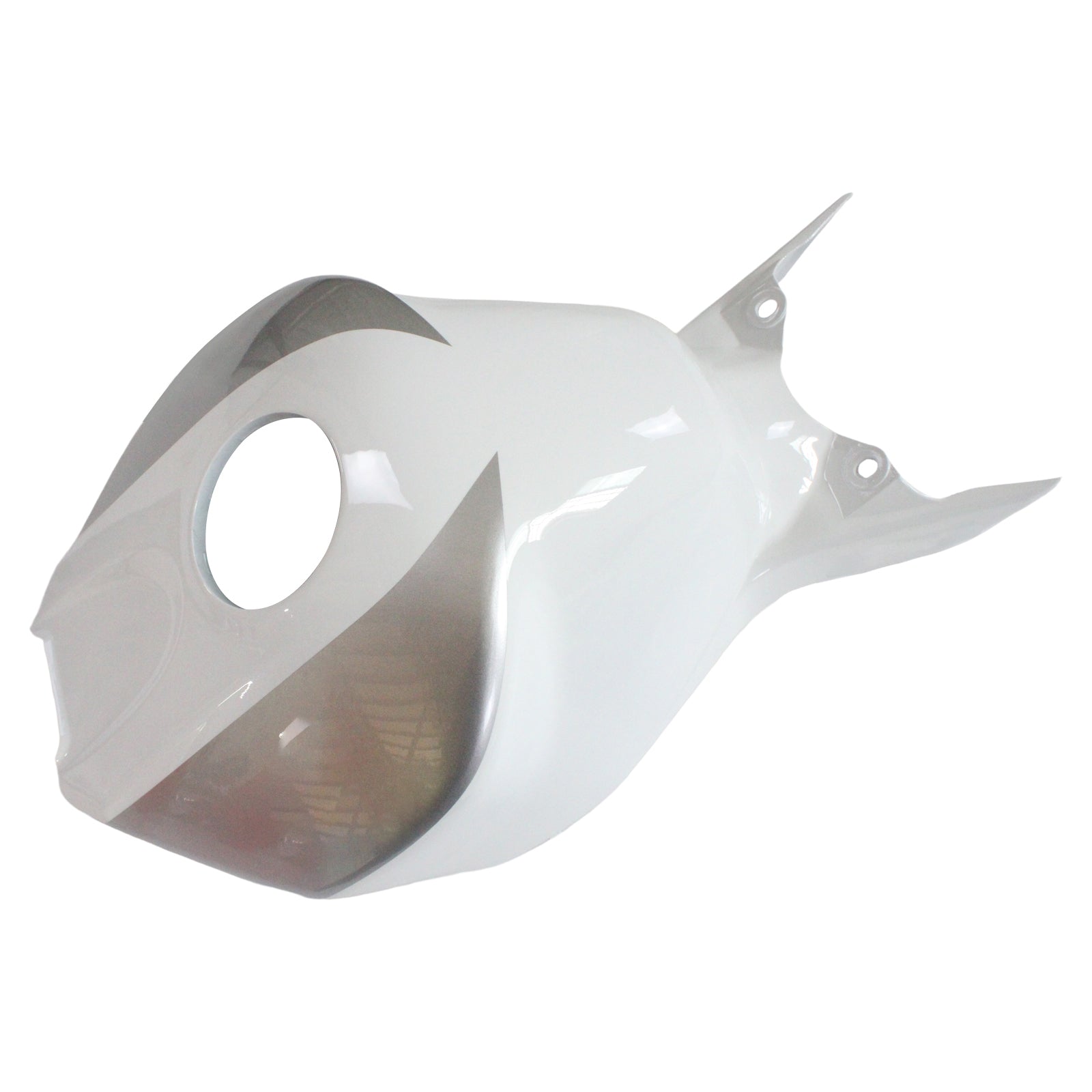 Amotopart Fairings Honda CBR1000RR 2006-2007 Fairing White & Silver Racing Fairing Kit