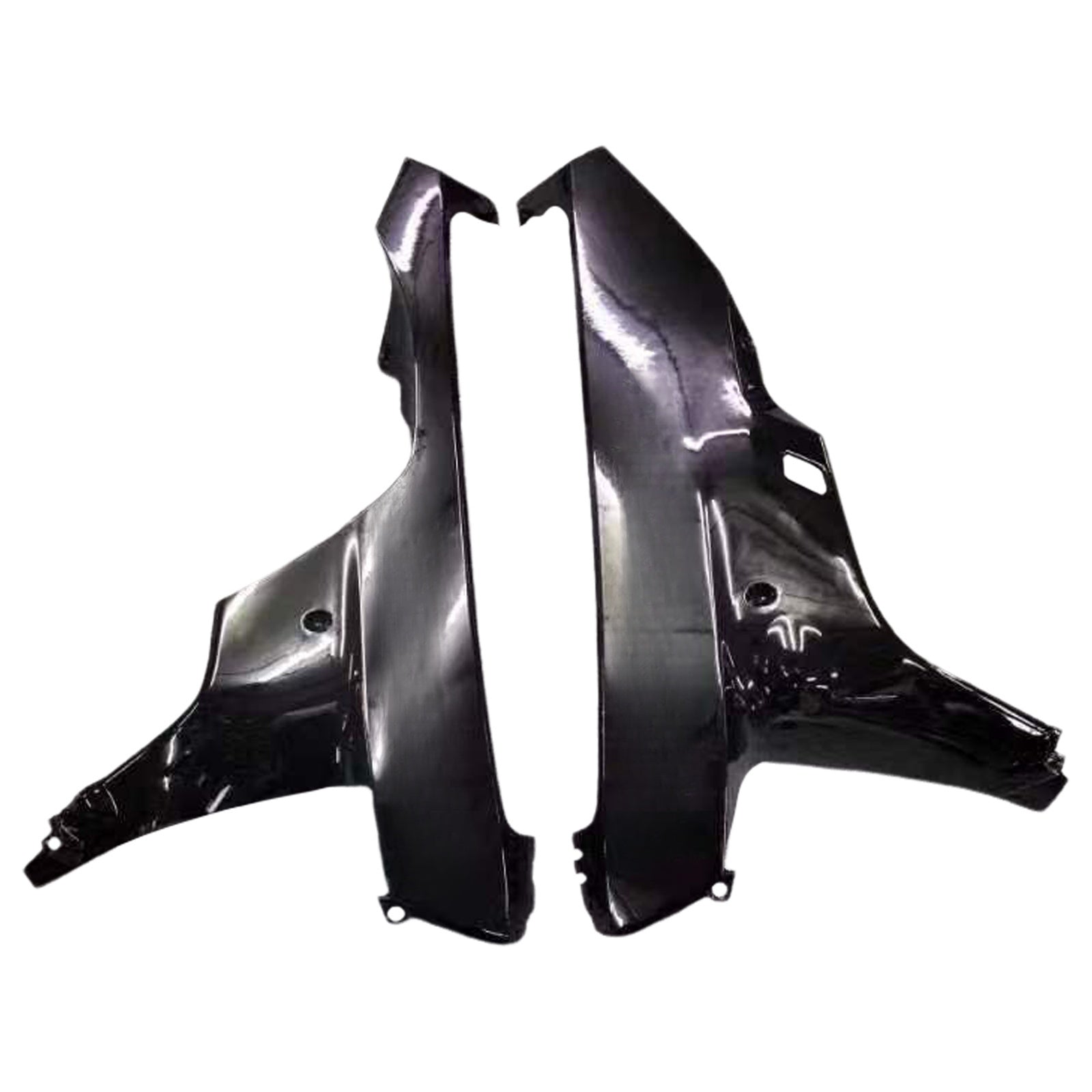 Amotopart 2006-2007 ホンダ 1000RR ホワイト ブラック レーシング フェアリング キット