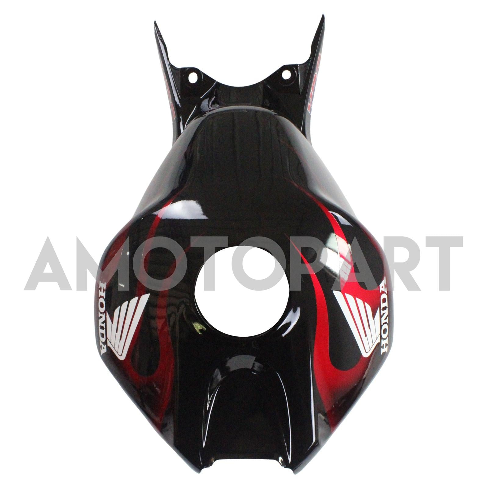 Frailiny Amotopart Honda CBR1000RR 2006-2007 Flame Flame Shark Racing Black & Red Failing Kit
