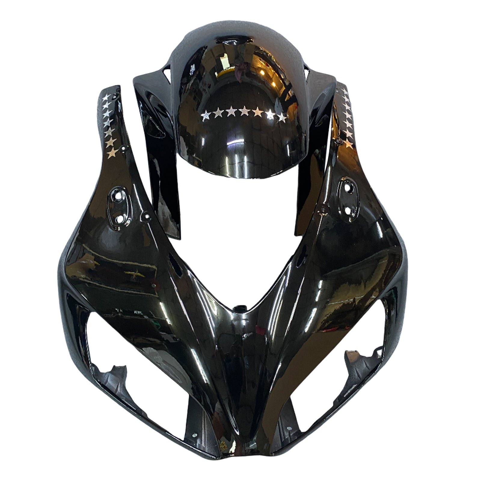 Carenados Amotopart Honda CBR1000RR 2006-2007 Carenado SevenStars Racing Kit de carenado negro