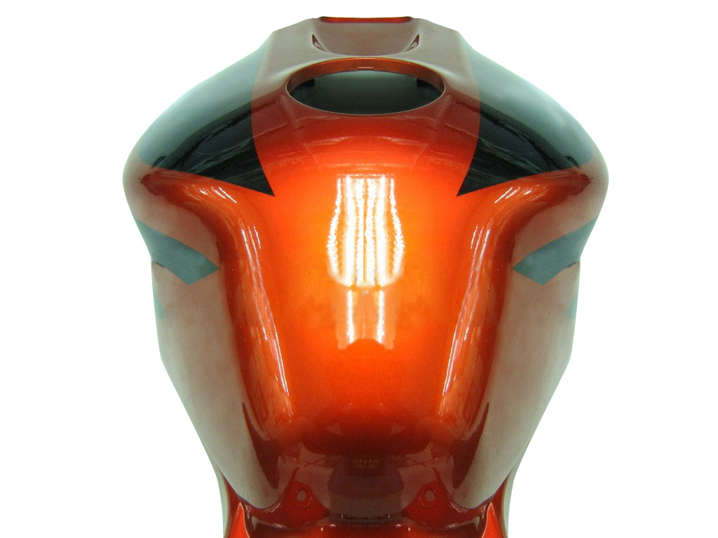 Owiewki Amotopart Honda 1000RR 2006-2007 Owiewki Orange Metallic & Czarne Zestaw owiewek wyścigowych CBR