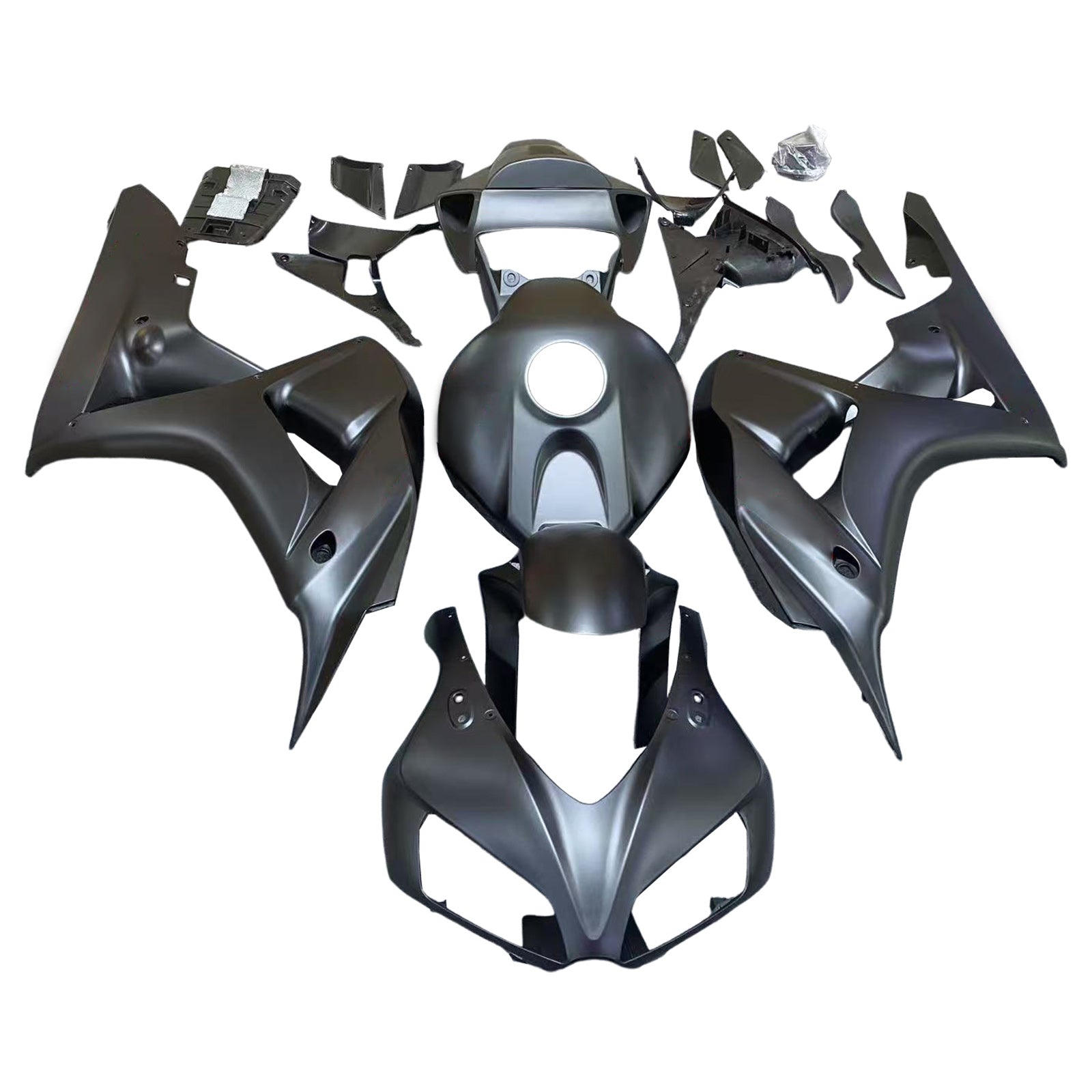 Amotopart 2006-2007 Honda CBR1000RR BLACK & RED s liniovou sadou Failing