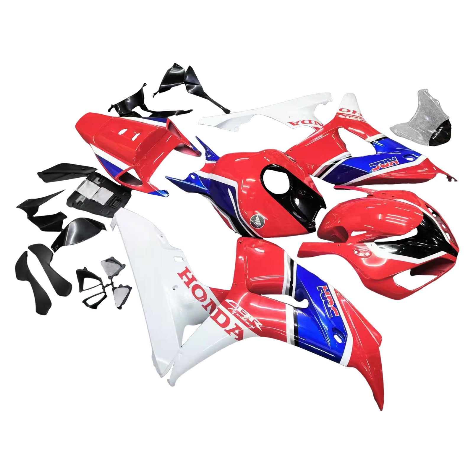 Amotopart 2006-2007 Honda CBR1000RR Carena Arancione Rosso Repsol Kit