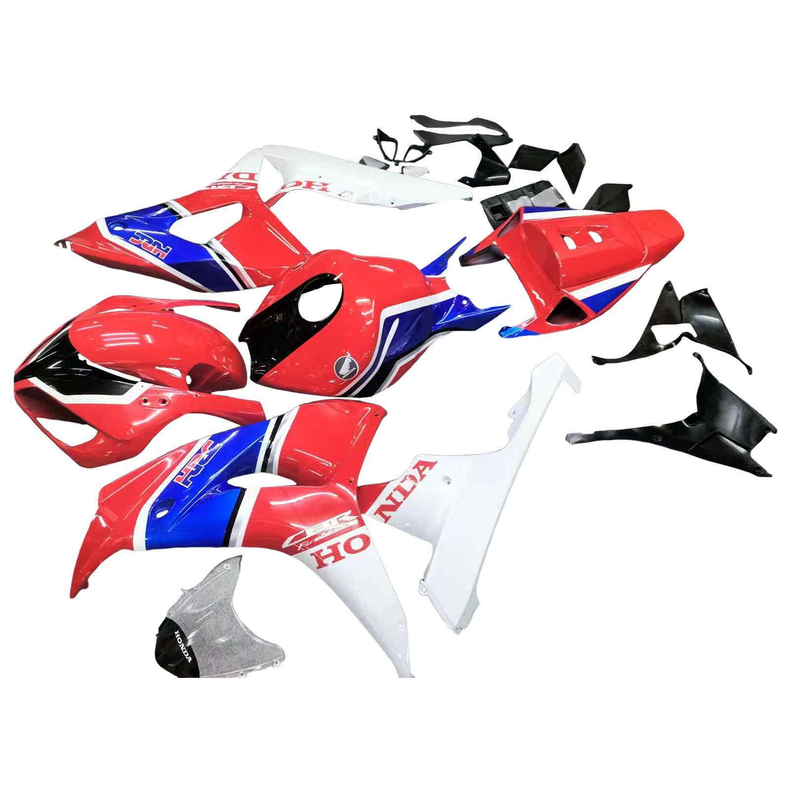 Amotopart 2006-2007 Honda CBR1000RR Carena Arancione Rosso Repsol Kit