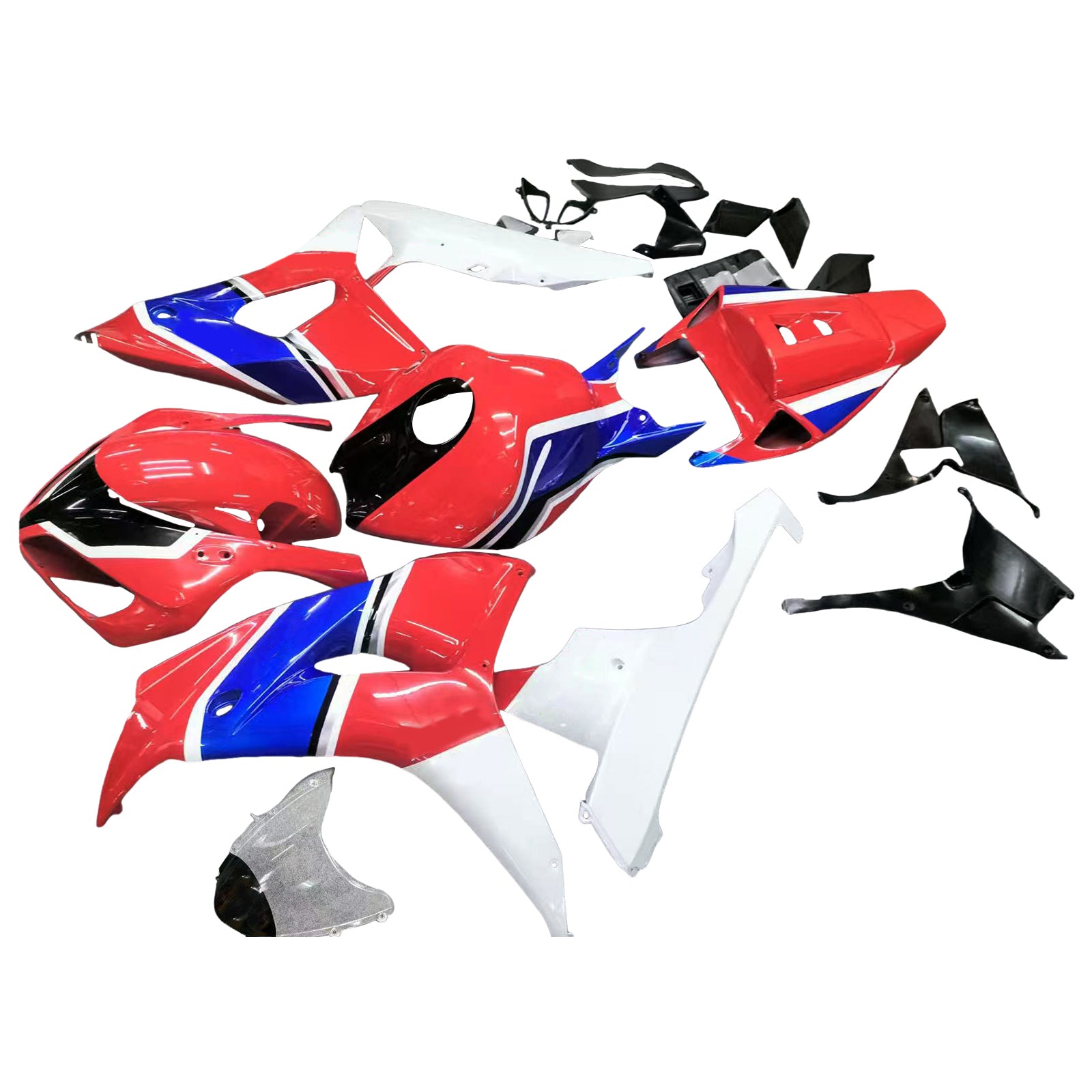 Amotopart 2006-2007 Honda CBR1000RR FAIRION ORANGE RED REPSOL KIT