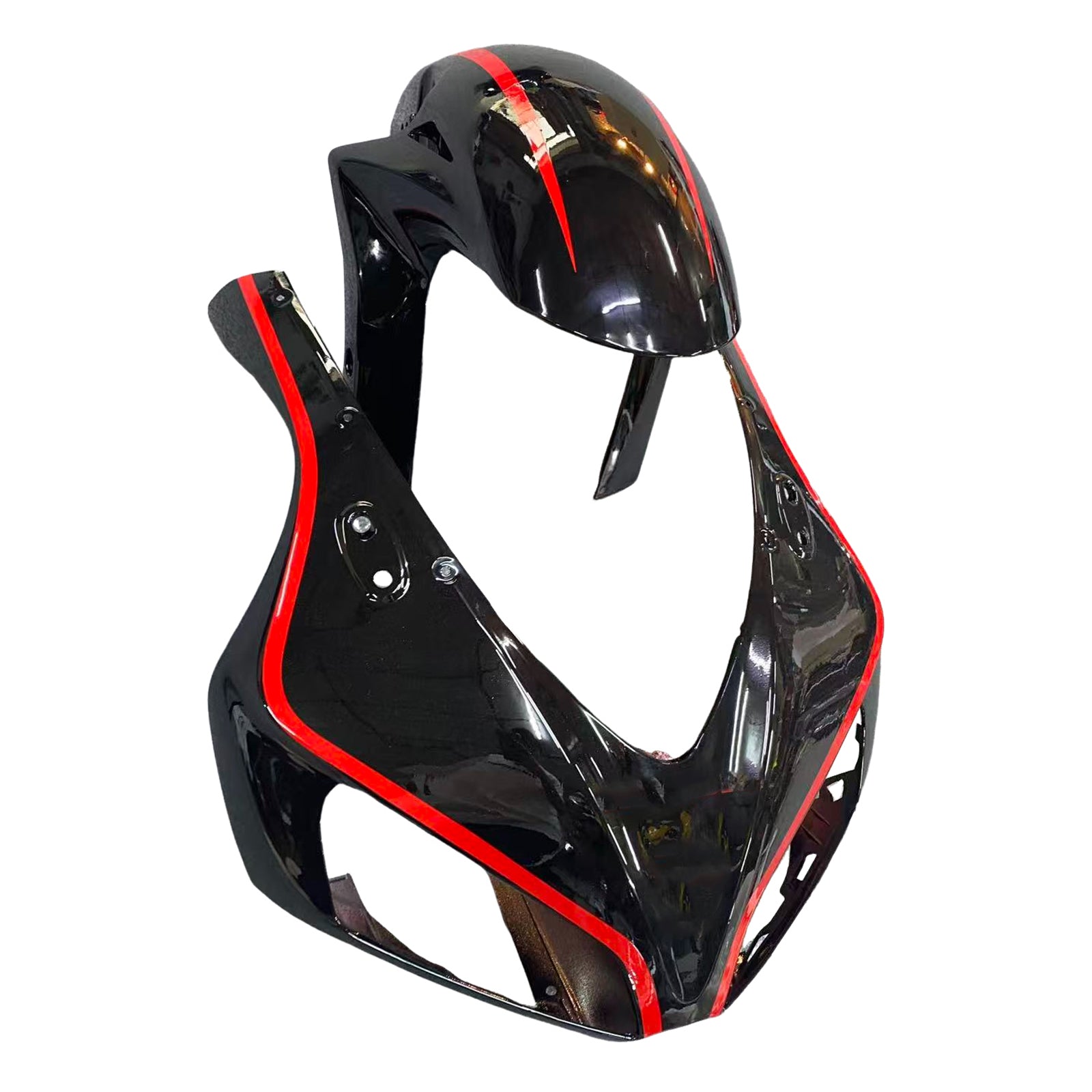 Amotopart 2006-2007 Honda CBR1000RR Black Red Fairing Kit