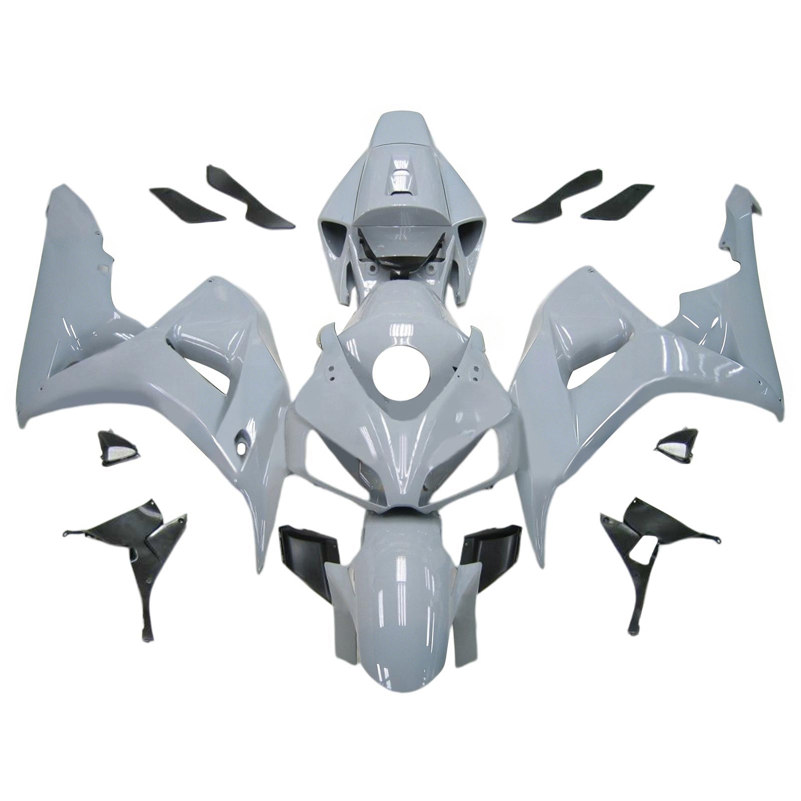 Amotopart 2006-2007 Honda CBR1000RR Grey Fairing Kit