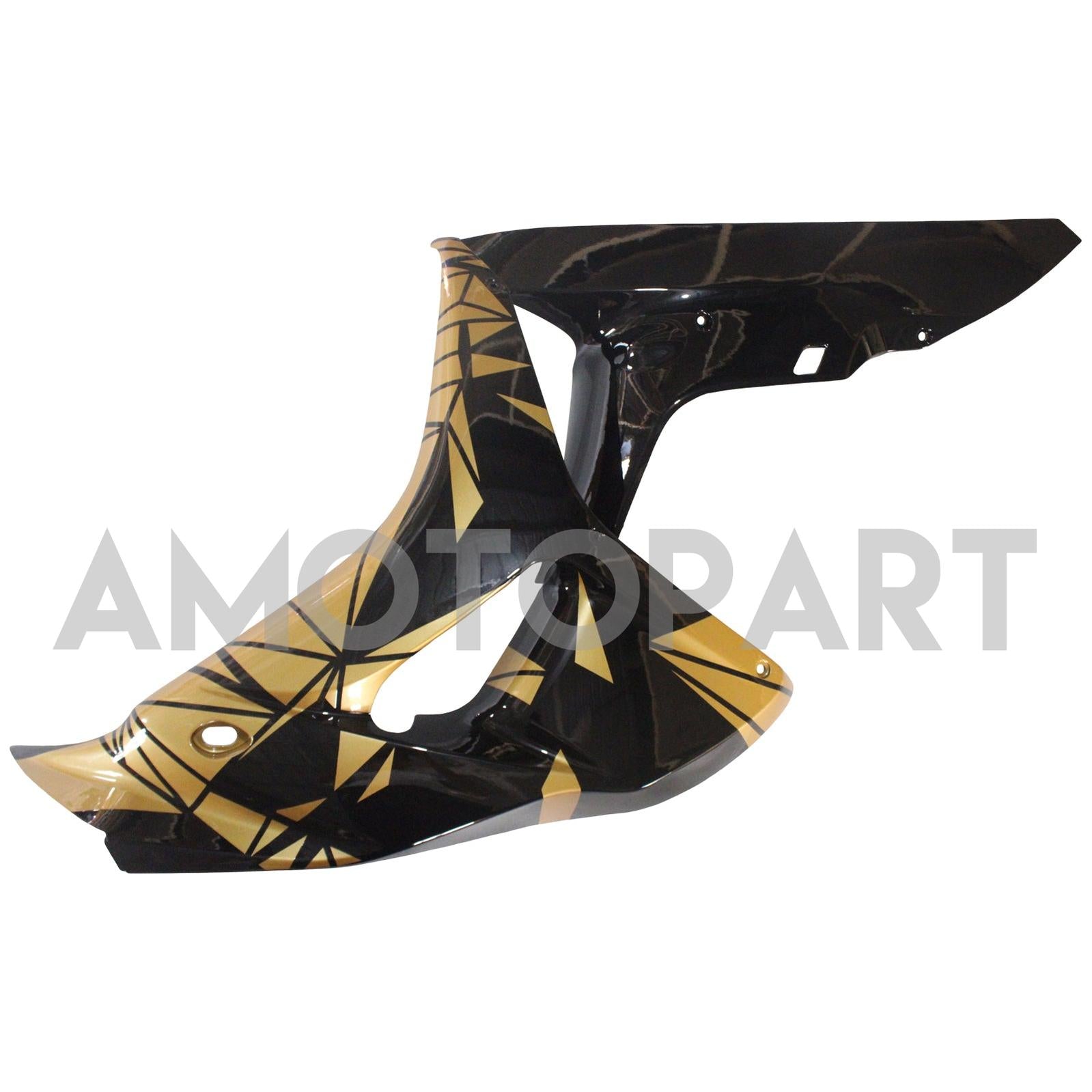 Amotopart 2006-2007 Honda CBR1000RR Gold&Black Fairing Kit