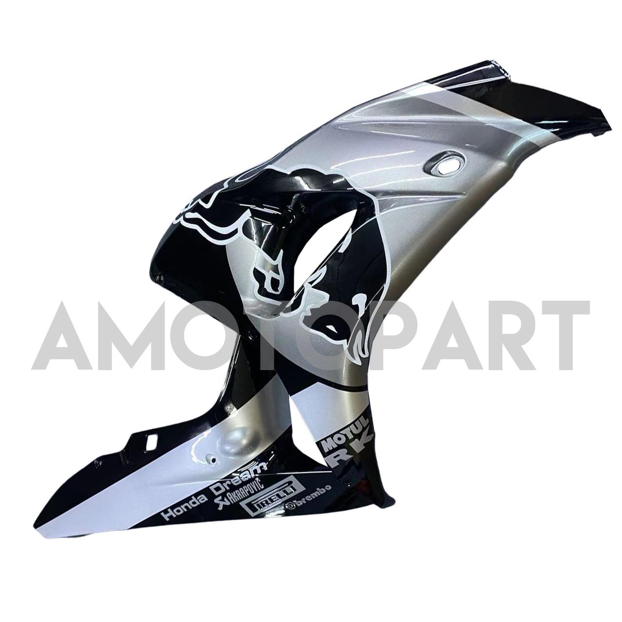 Amotopart 2006-2007 ホンダ CBR1000RR グレー ブラック フェアリングキット