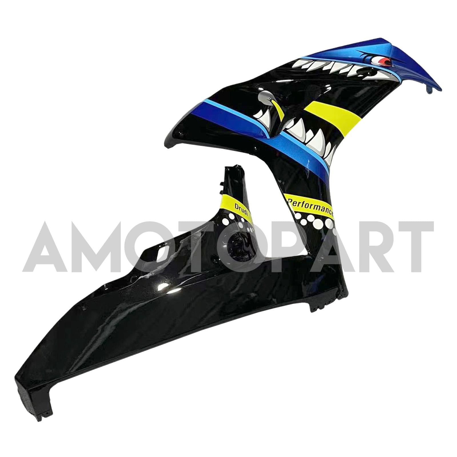 Amotopart 2006-2007 ホンダ CBR1000RR ブルー&グリーン モンスター フェアリングキット
