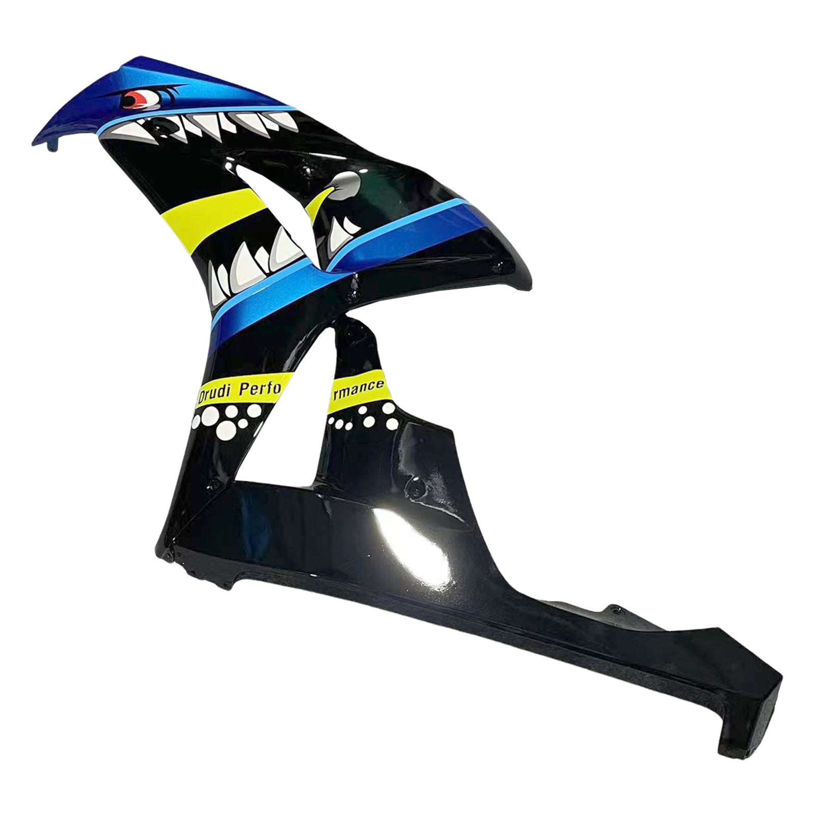 Amotopart 2006-2007 Honda CBR1000RR Bleu&Kit de carénage Green Monster