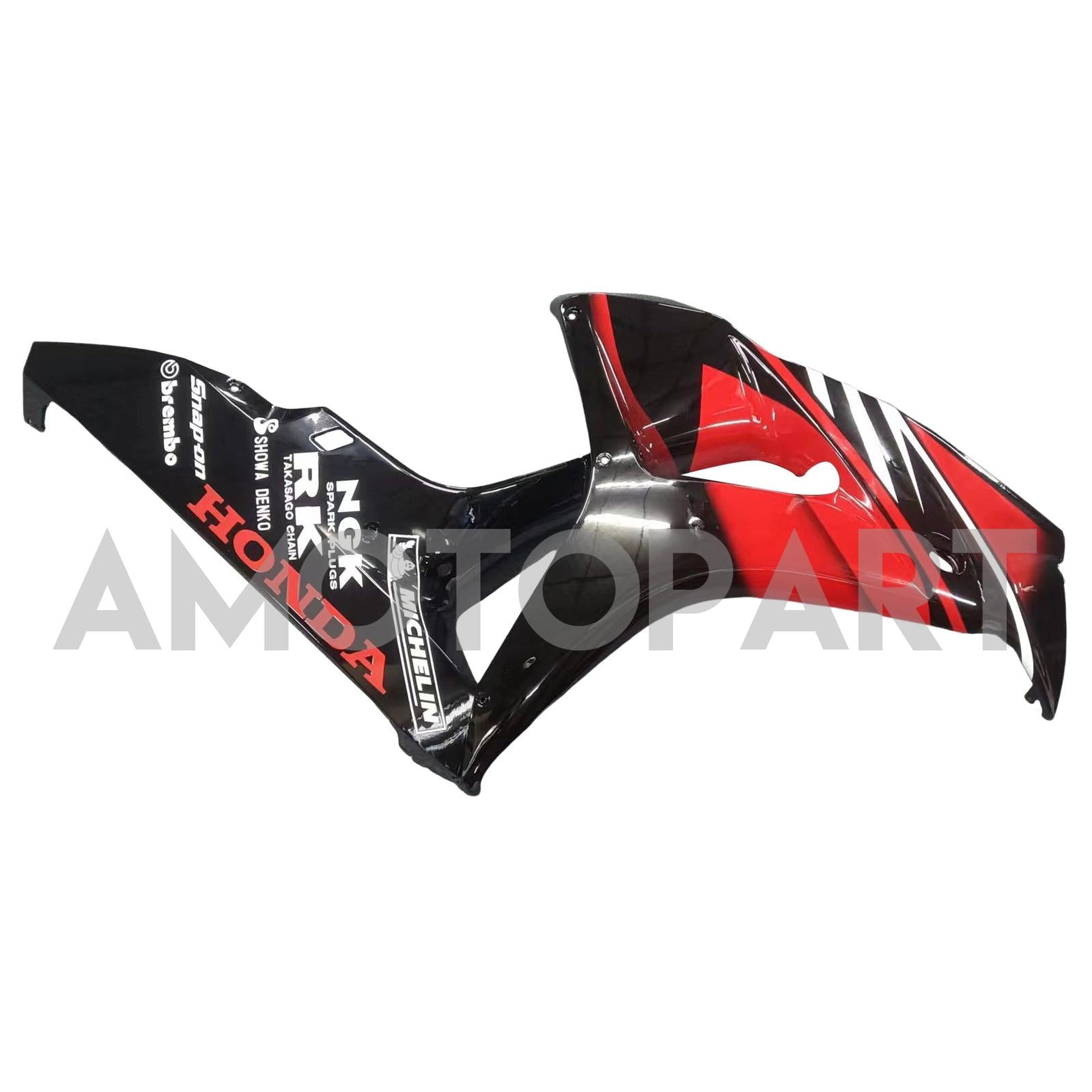 Amotopart 2006-2007 Honda CBR1000RR Red&Black Fairing Kit