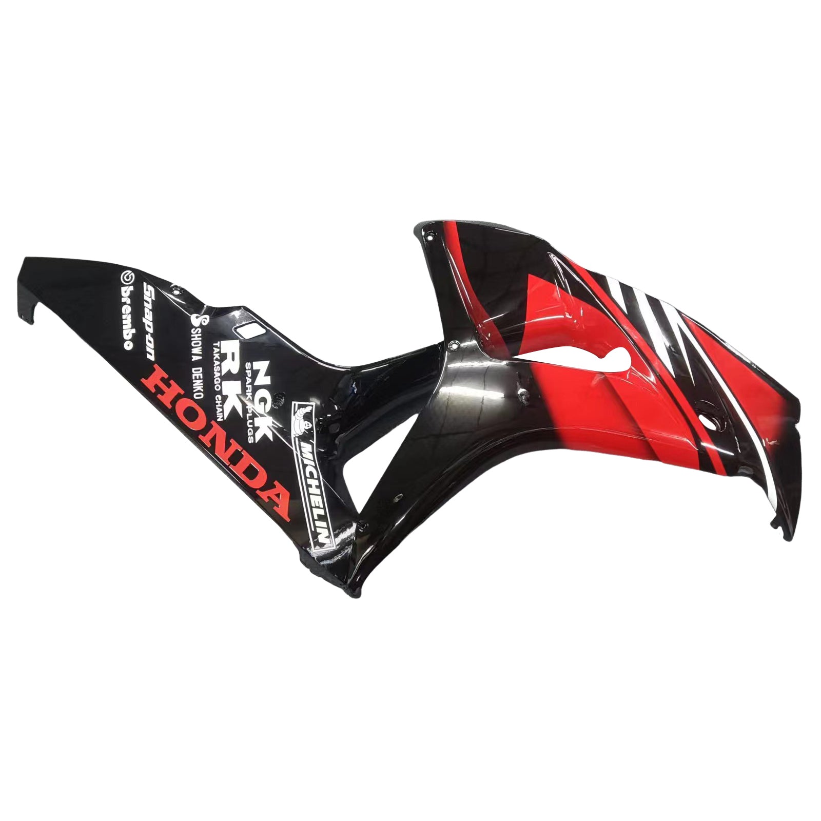 Amotopart 2006-2007 Honda CBR1000RR Red & Black Fairing Kit
